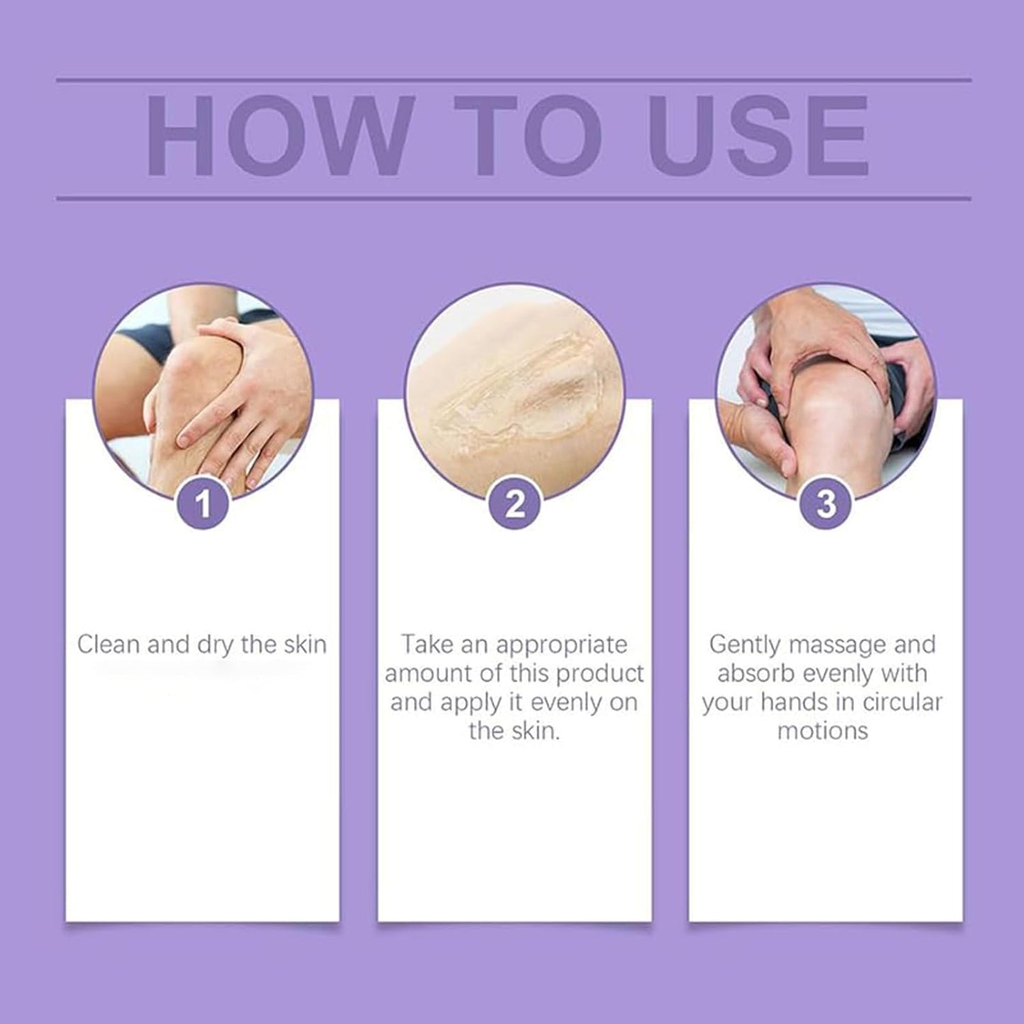 Joint Purple Gel,Soothing Massage Cream, Full-Body Joint Support for Knees, Lumbar, Neck, Hands & Feet(2PCS)