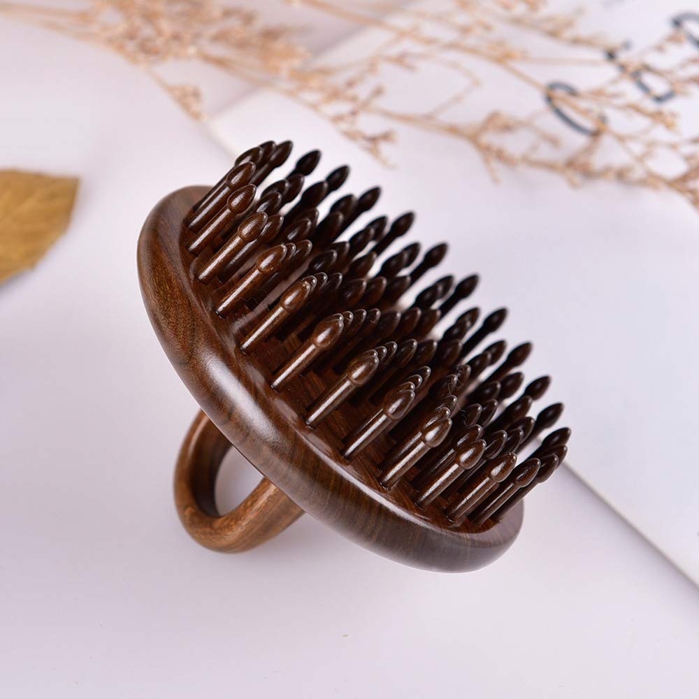 Massage Hair Comb Hair Brush Round Shape (Round Shape Hair Comb)