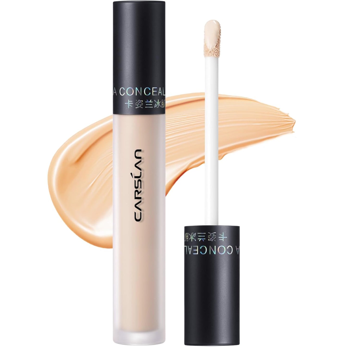 Hydrating Concealer - Full Coverage Matte Finish, 16H Long Lasting Corrects Dark Circles, Redness, Blemishes, 02 Nude