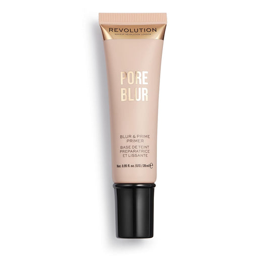Makeup Revolution Pore Blur Primer, Pore Minimizing Face Primer with Vitamin E, Smoothing & Nourishing Formula 0.95fl.oz