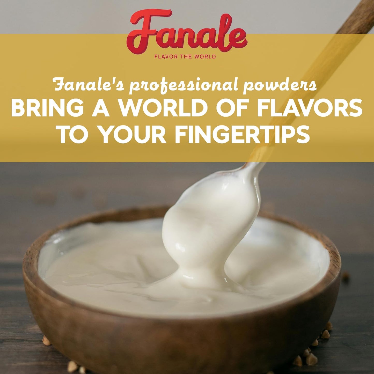 Fanale Premium Sour Cream Bubble Tea Flavoring Powder | Perfect for Baking, Smoothies, Desserts and Drinks | Instant Flavoring Powder for Boba Milk Tea - 2.2 Pounds (Pack of 1)