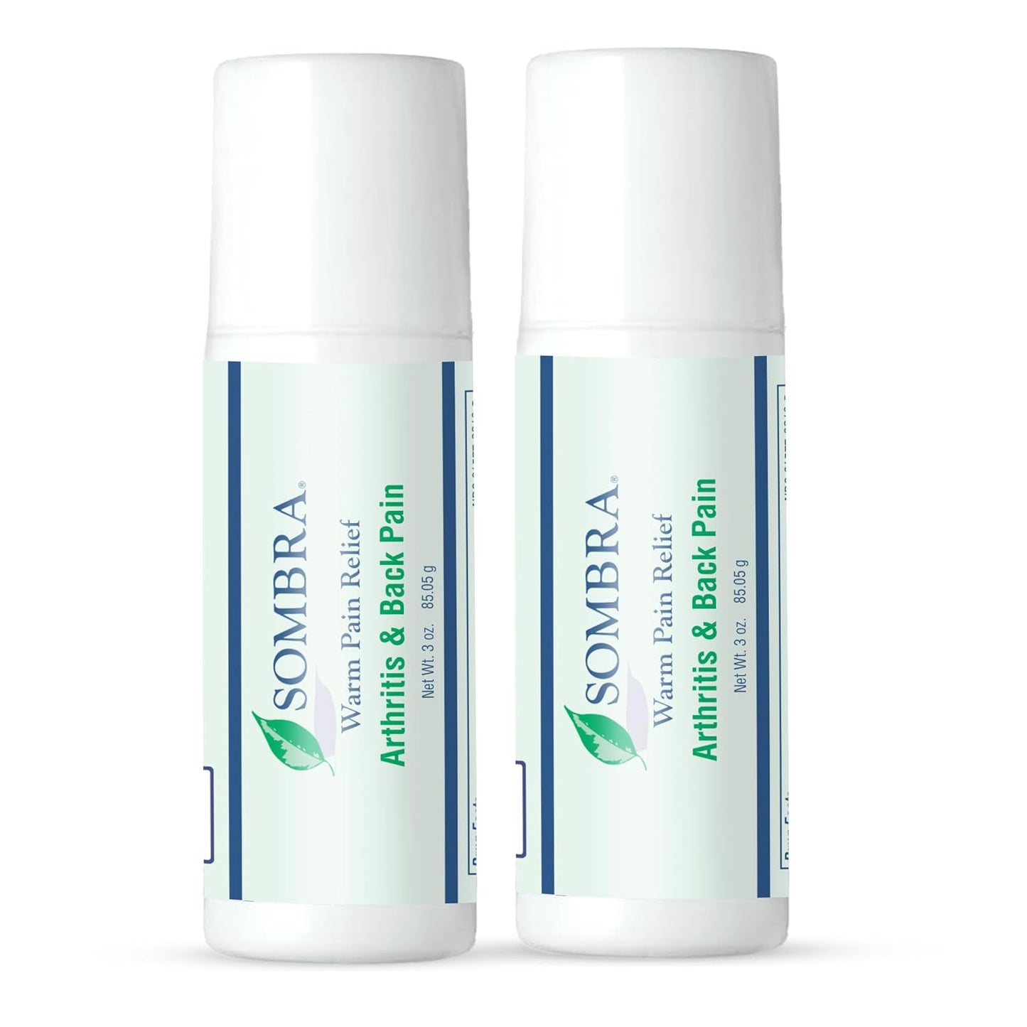 Sombra Warm Pain Relief Gel, Warm Relief for Arthritis and Chronic Pain Pre-Workout Muscle Rub Vegan Formula Free of Artificial Fragrances, Dyes, NSAIDs, Wax, Petrv