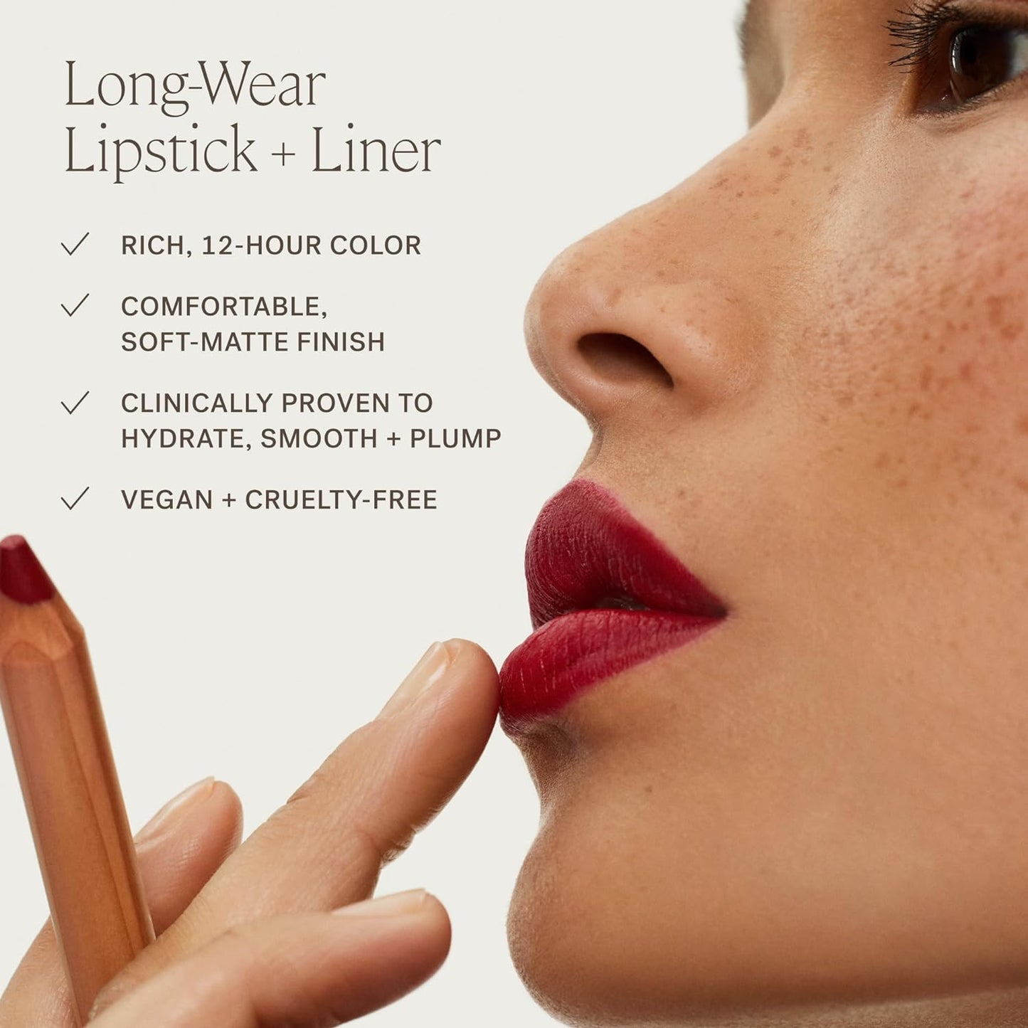 ILIA - Lip Sketch Hydrating Crayon | Hydrate, Plump, Smooth, Strengthen | Long Lasting up to 12-Hours, Bleed-Resistant, Soft-Matte | Barrier-Building, Non-Toxic, Cruelty-Free (Night Bloom)