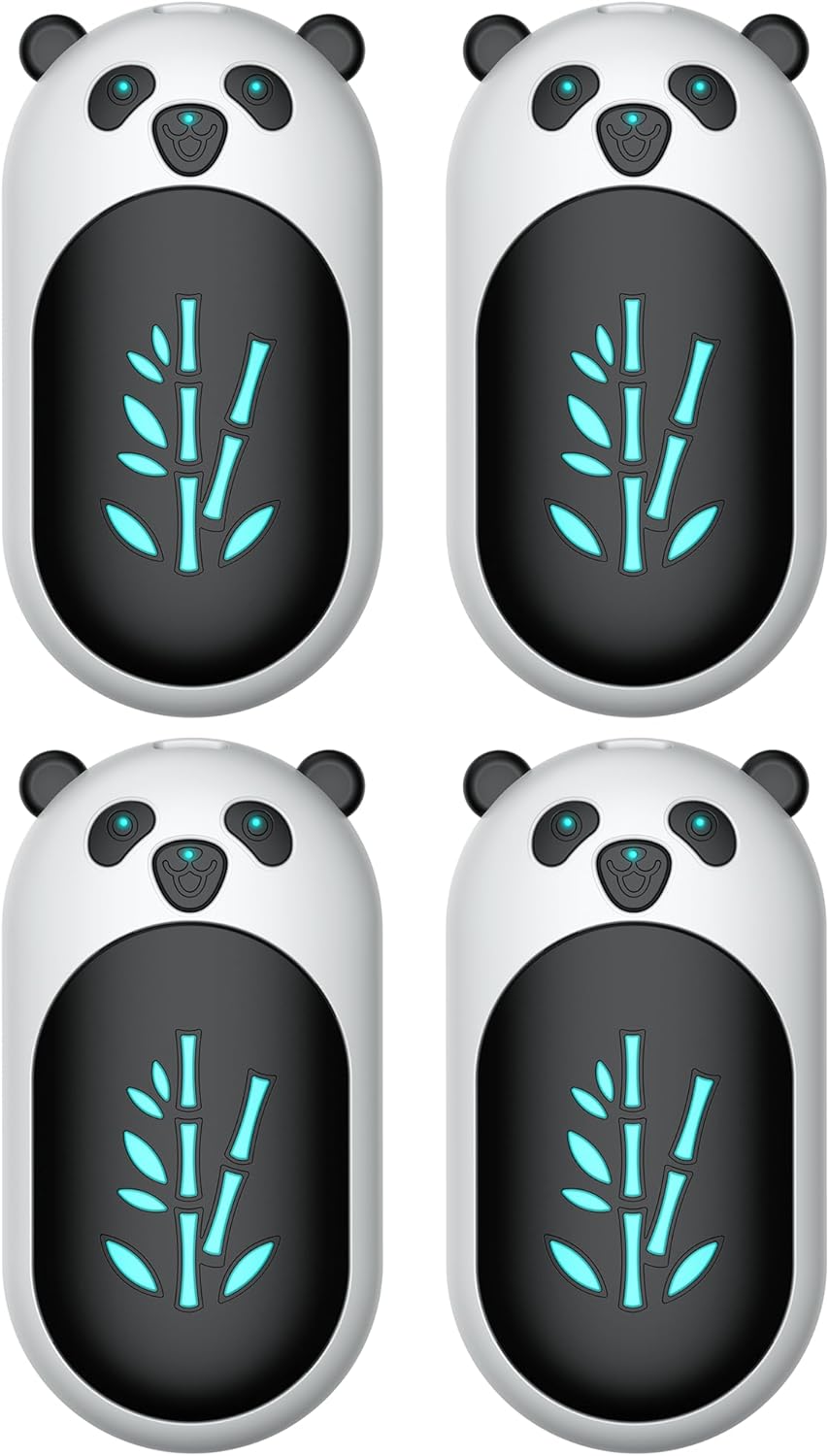 Hand Warmers Rechargeable 2 Pack, 6000mAh Electric Hand Warmer Reusable, 20Hrs Long Heating, Portable Pocket Heater Handwarmer for Women Men, Outdoor Camping, Hunting Gear