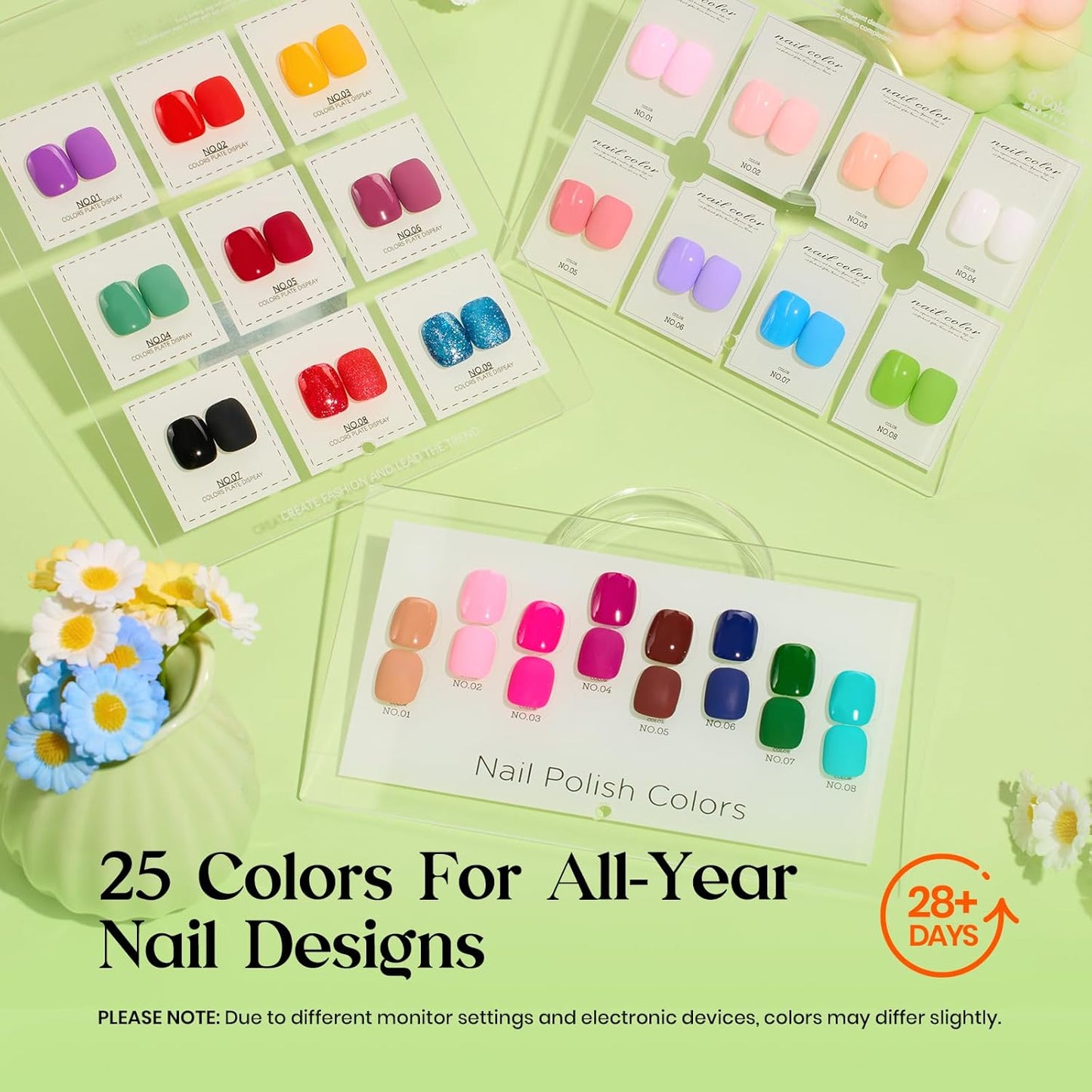 Beetles Gel Nail Polish Kit with U V Light - 25 Colors 51 Pcs Gel Polish Kit One Color One Bottle with Top &Base Coat Beauty Must Have DIY Salon Imprints of Time Collection Gifts for Women Teen Girls