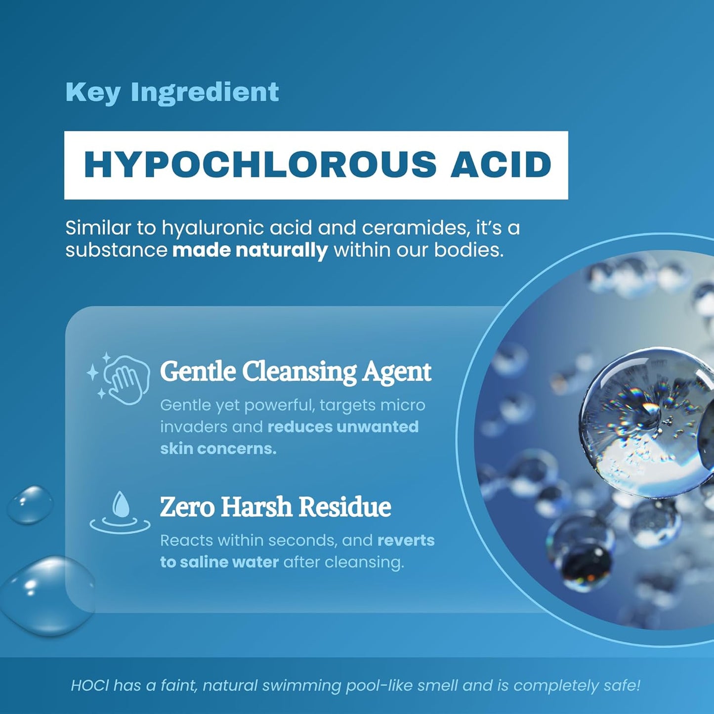 Hypochlorous Acid Spray – HOCl Face & Skin Mist for Acne, Eczema & Irritation – Multi-Purpose Skin Repair – Eyelid Cleanser, Post-Workout, Post-Procedure, Scalp & Sensitive Skin – 6.8 oz
