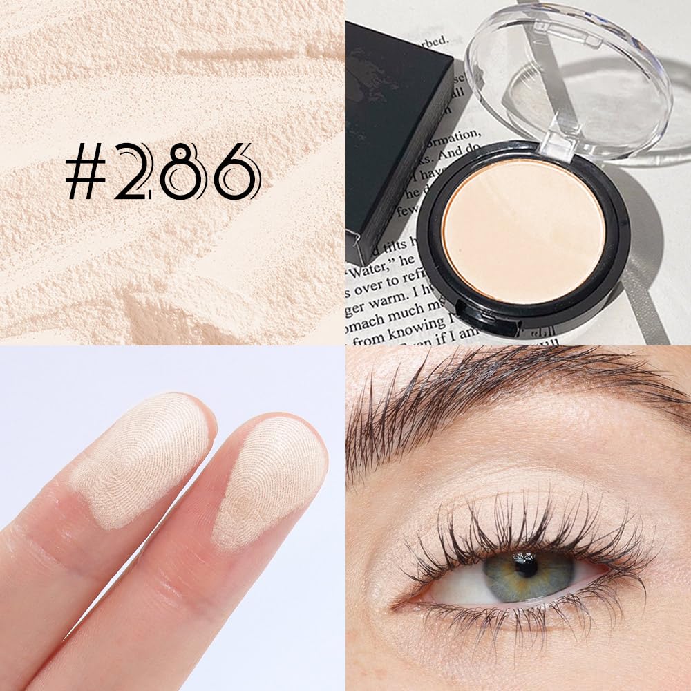 Monochrome Matte Eye Shadow Palette,Nude Beige Neutral Nude Matte Pressed Powder Single Eyeshadow,Natural Long Lasting Naturing-Looking Eyeshadow,Talc,Paraben Vegan & Cruelty Free