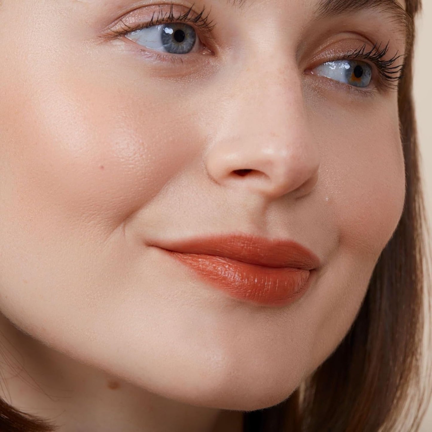 Monika Blunder Beauty Kissen Lush Lipstick Crayon - Anna-Maria (Mid Nude) Clean Beauty, Cruelty-Free, Vegan