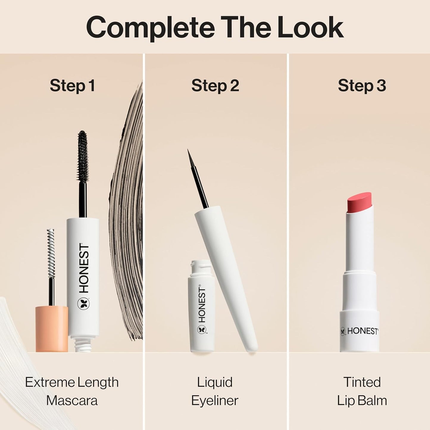 Honest Beauty Longlasting Liquid Eyeliner | Smudge + Flake Proof, Precise Application | Hypoallergenic, Vegan, + Cruelty Free | Black, 0.58 fl oz