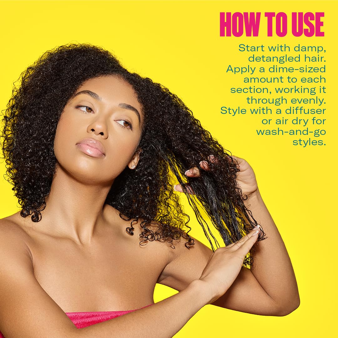 Mielle Curl Forming Glaze - Kalahari Melon & Aloe Vera Deep Hydration Styling Gel for Dry, Curly and Textured Hair - Enhances Curl Definition with Long-Lasting Hold & Shine (7.5oz)