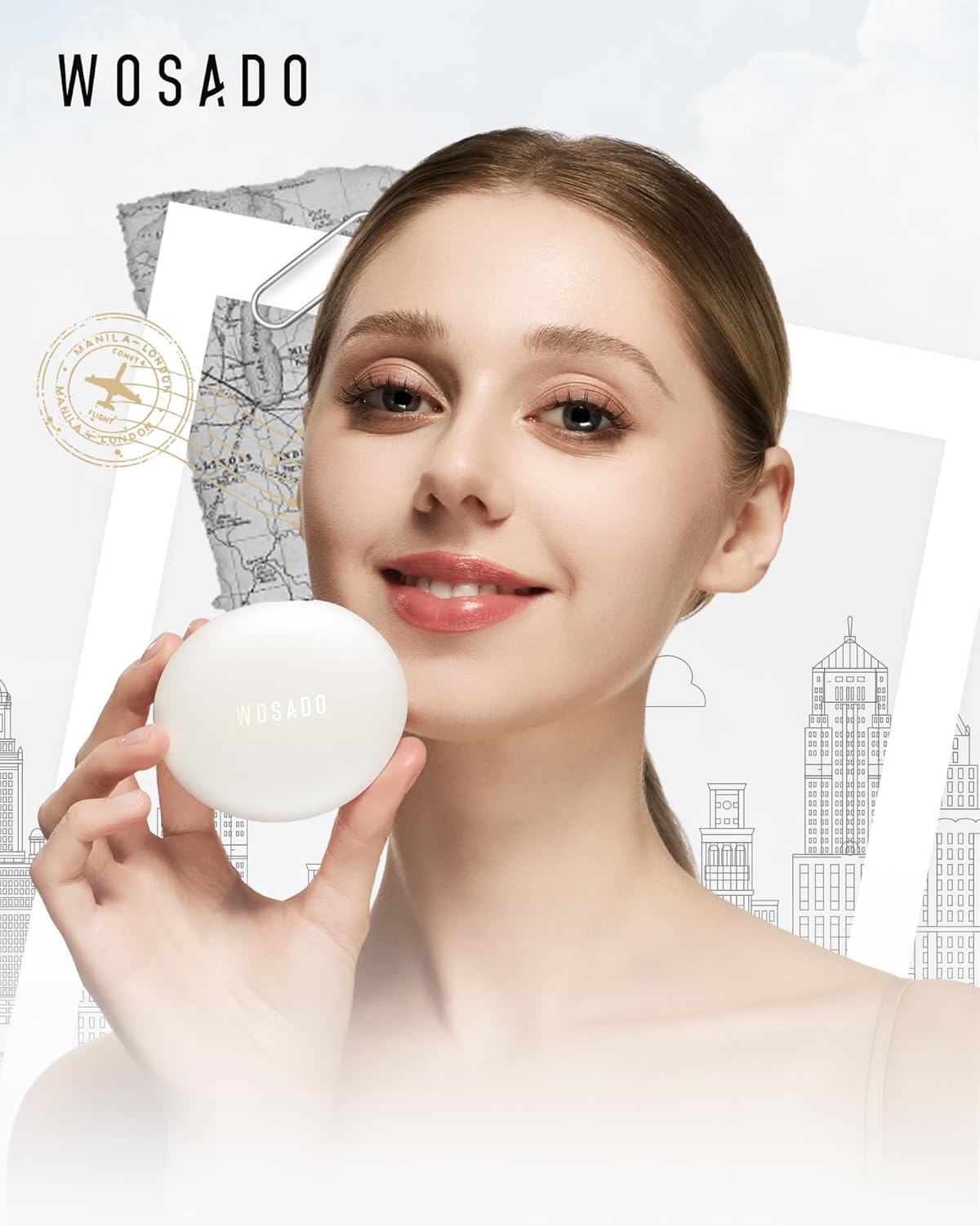 Magnetic Eyelashes with Applicator Kit, [Destination Collection: No.27 Chicago Skyline] Reusable Magnetic Lashes without Eyeliner, Glue-free False Lashes, Waterproof, Lightweight