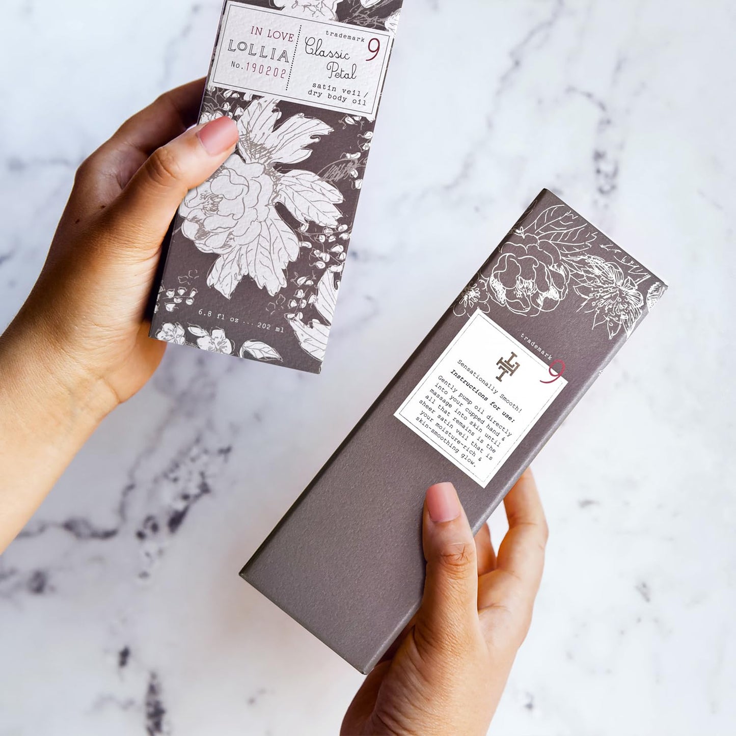 LOLLIA In Love Dry Body Oil, 6.8 Fl. Oz. – Classic Petal – Women’s, Scented, Moisturizing, Dry Body Oil for Women, For All Skin Types