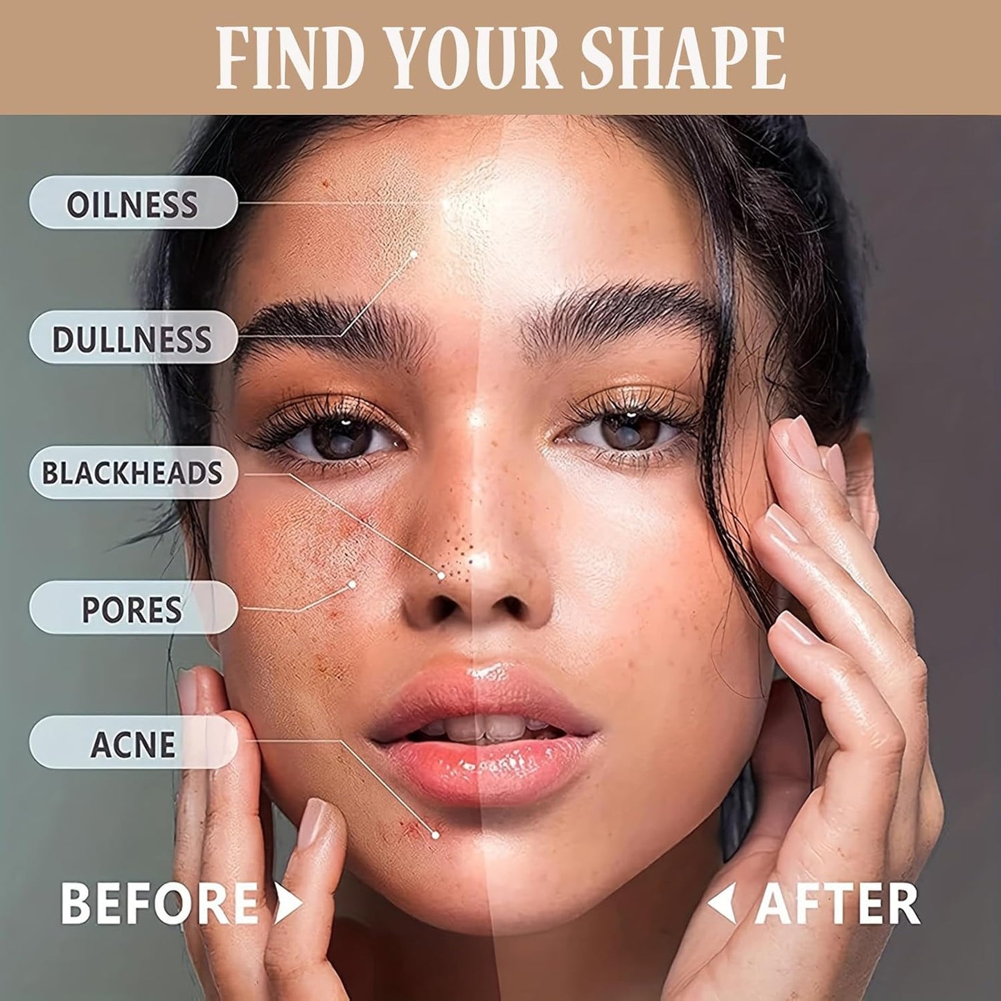 Cream Concealer Contour Palette, 12 Colors Foundation Palette Cream Makeup Palette with 11 Pcs Makeup Brush Set, Long Wearing Blendable Full Coverage