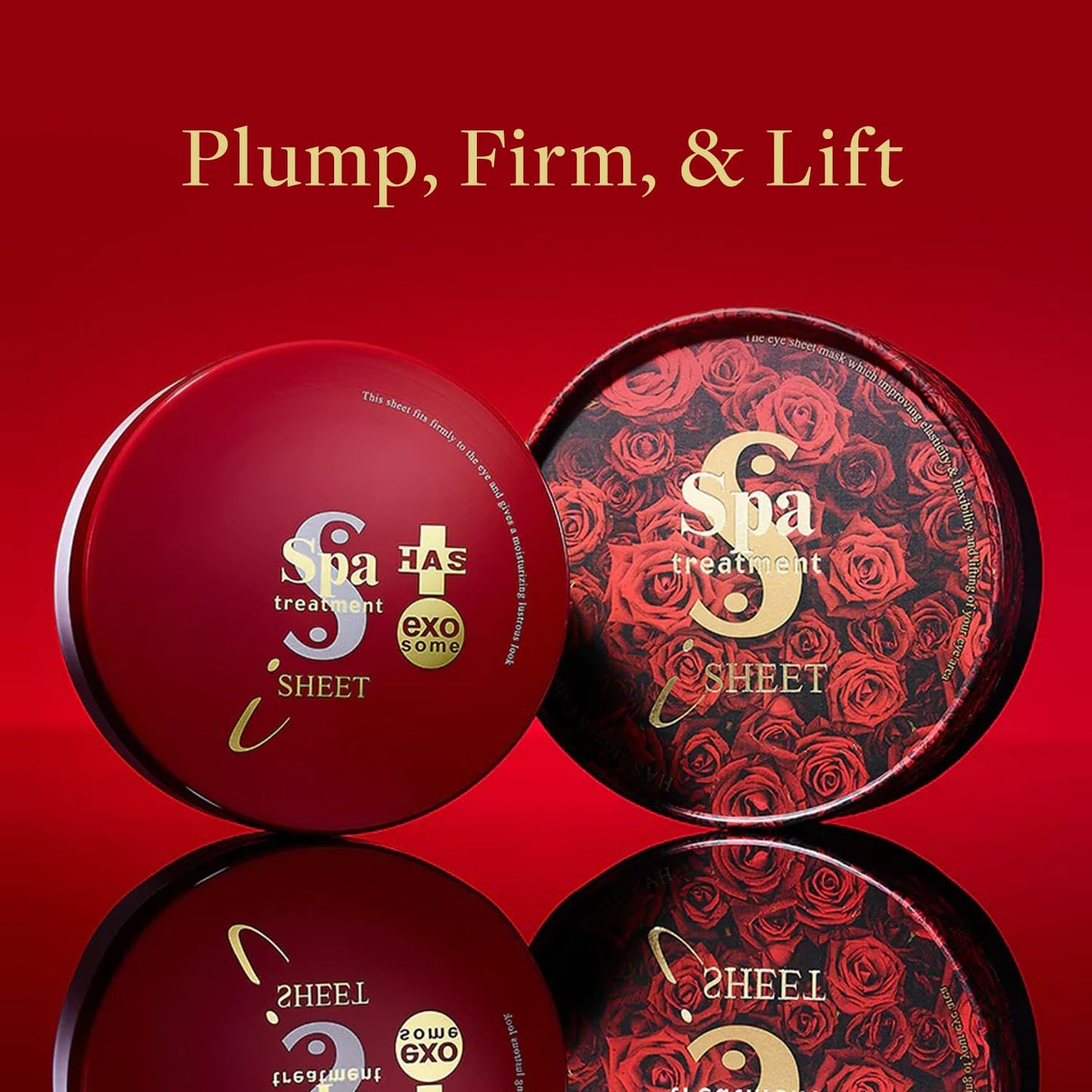 Spa Treatment HAS Stretch iSheet exo Japanese, Under Eye Patches for Puffy Eyes and Dark Circles, Eye Mask, Under Eye Masks, Wrinkles, Eyebag, Eye Masks for Dark Circles and Puffiness (30 Pairs)