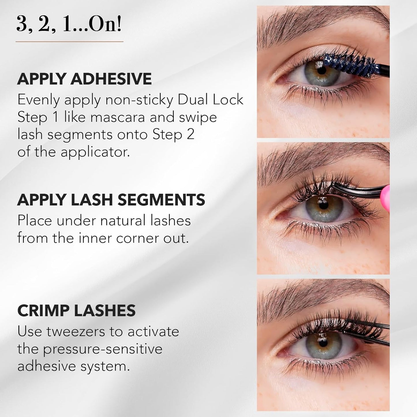 Pro Lash SoftWear Clean Girl Mini Lash Clusters Kit - Natural-Looking, Lightweight Lashes - 7-Day Cluster Eyelash Extensions Waterproof Lashes Clusters - Single Set - Original No. 35