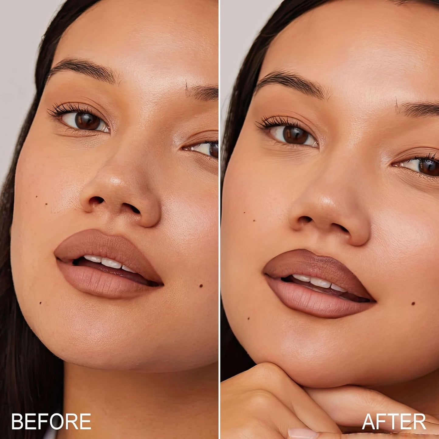 OETUIOW Lip Stain - All Day Lip Stain Peel Off, Naturally Moisturizing Lightweight Glow-Boosting Non-Sticky, Vegan Lip Makeup Gift for Her (Rose)