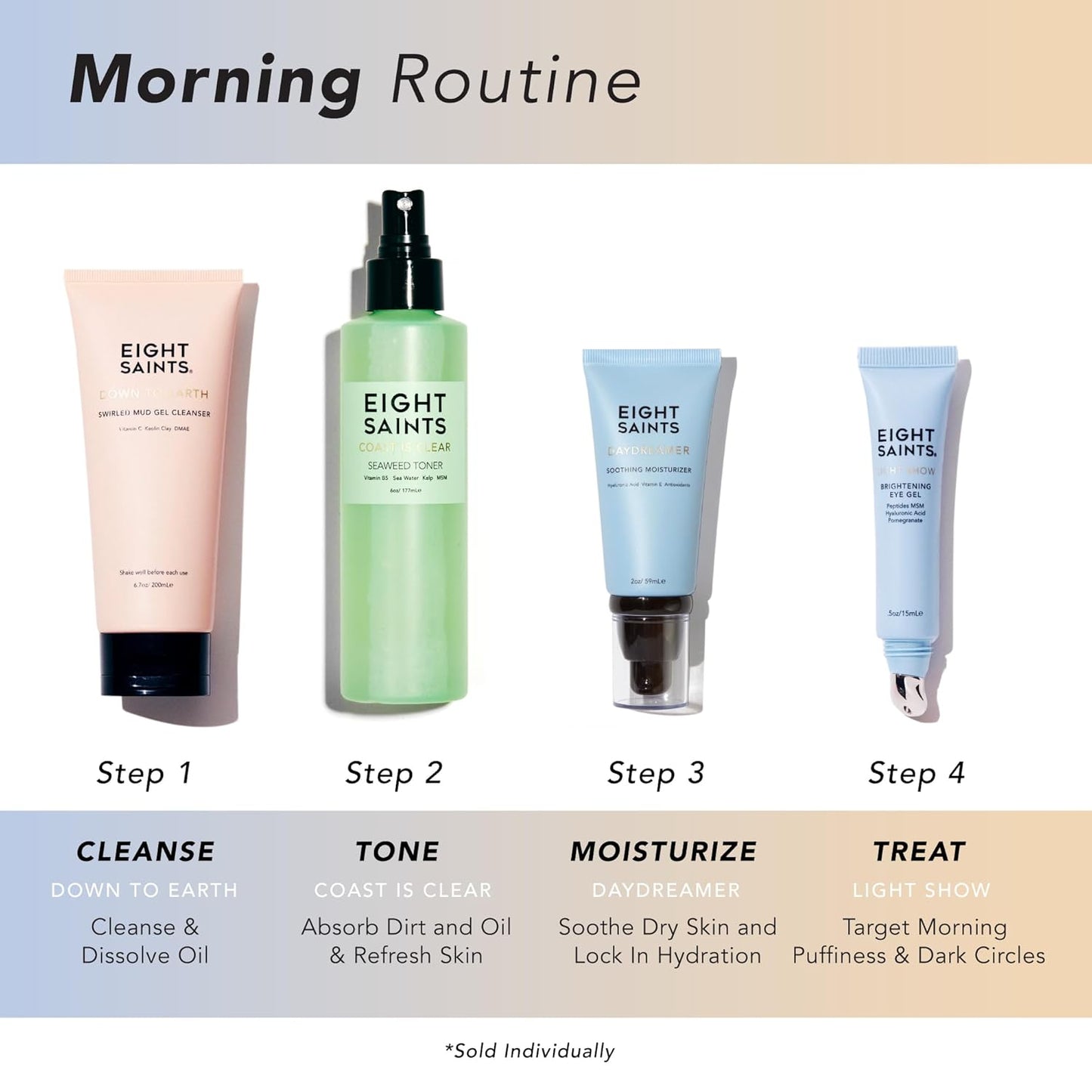 Eight Saints Daydreamer Soothing Anti Aging Face Moisturizer, Natural & Organic Fast Absorbing Oil Free Face Lotion With Hyaluronic Acid & Vitamin E, Hydrating Daily Facial Moisturizer, 2 Ounces