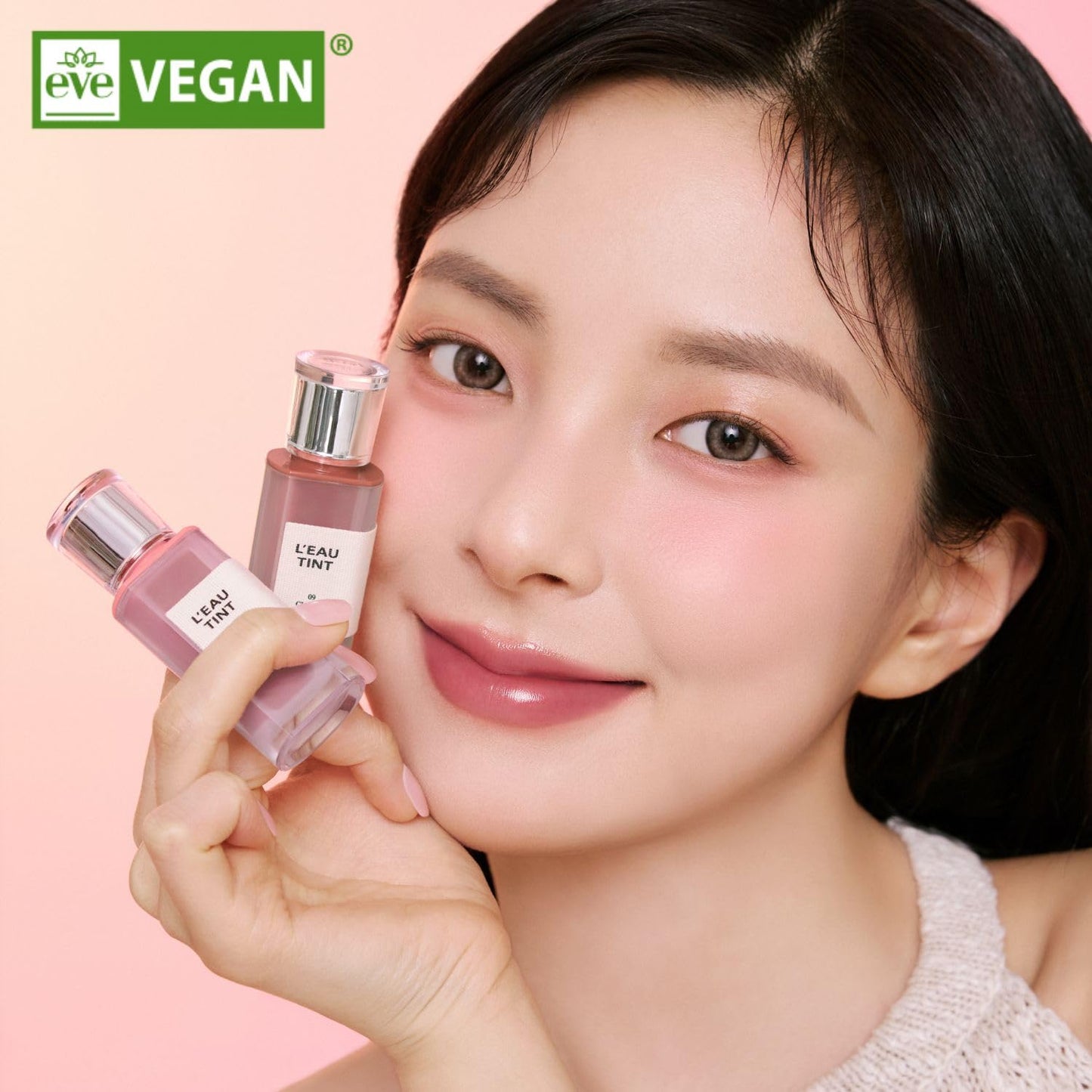 BBIA L’EAU Tint – Glossy & Glow Lip Stain, Watery Lip Tint, Non-Sticky, High Shine Finish, Long-lasting, Moisturizing, Lightweight, Natural, Daily Use, Vegan, Korean Lip Makeup (02 FLEUR L'EAU)