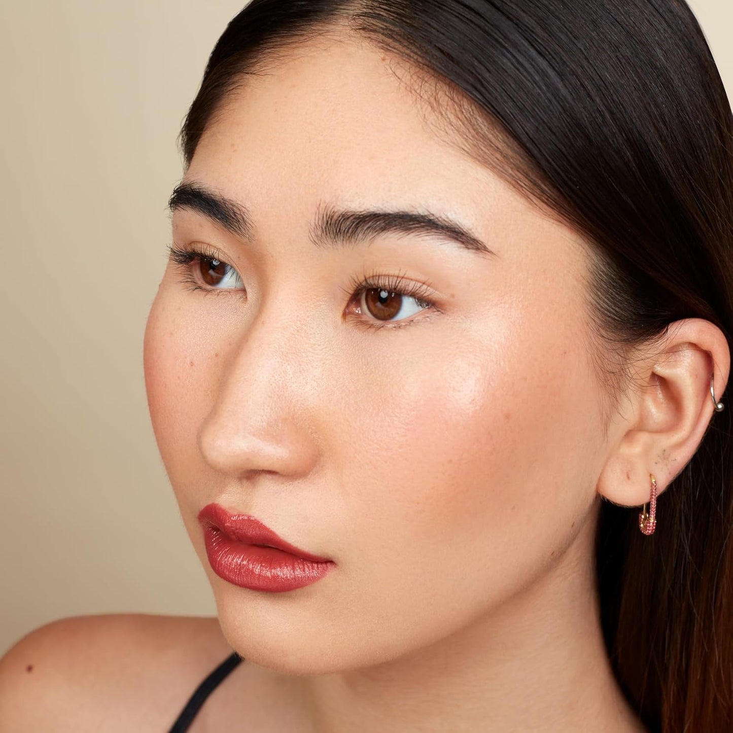 Monika Blunder Beauty - Hot Line Lip Liner (Nancy) - Rosy Nude - Clean Beauty, Cruelty-Free, Vegan