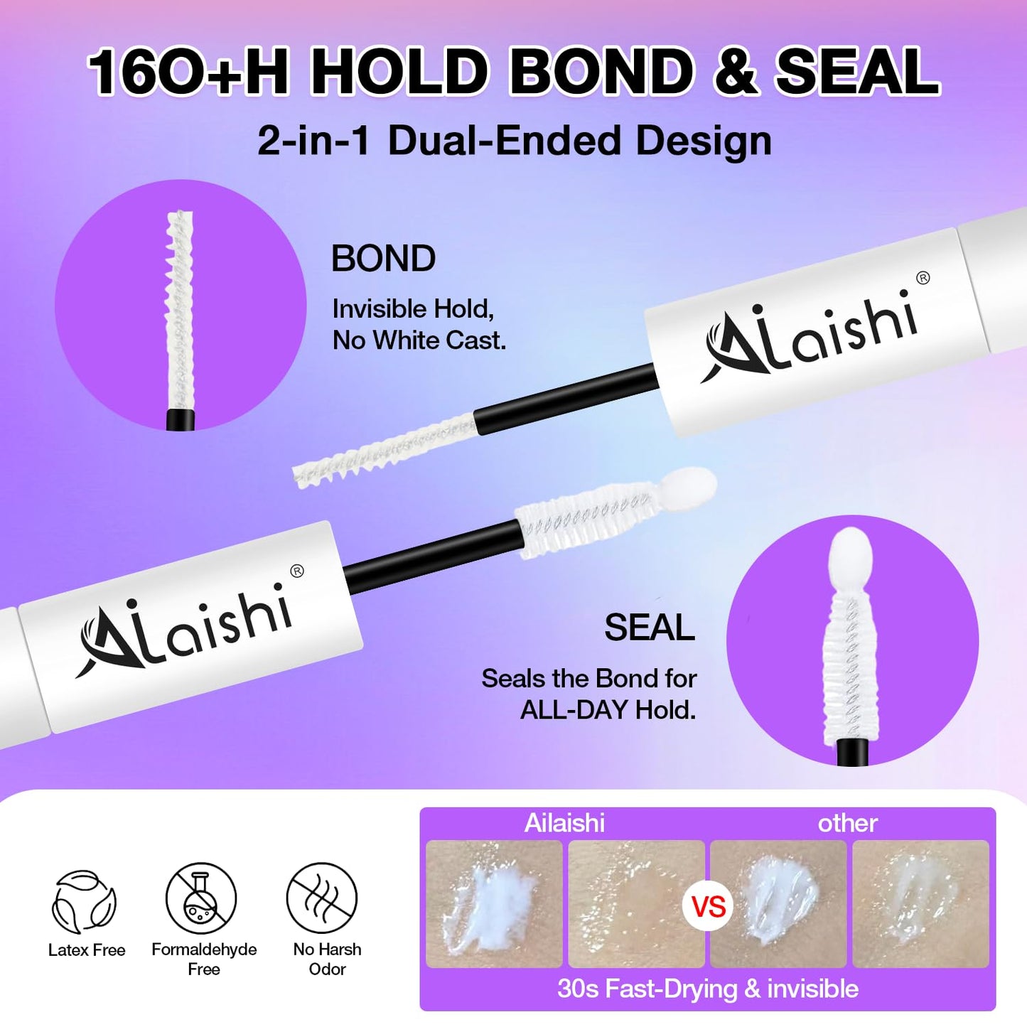 Wispy False Eyelashes Kit With Bond, Seal and Tweezer, 7 Pairs Natural Look Fake Cat Eye Lashes Strips Thin Band Extensions Waterproof Easy Eyelashes for Beginners DF2