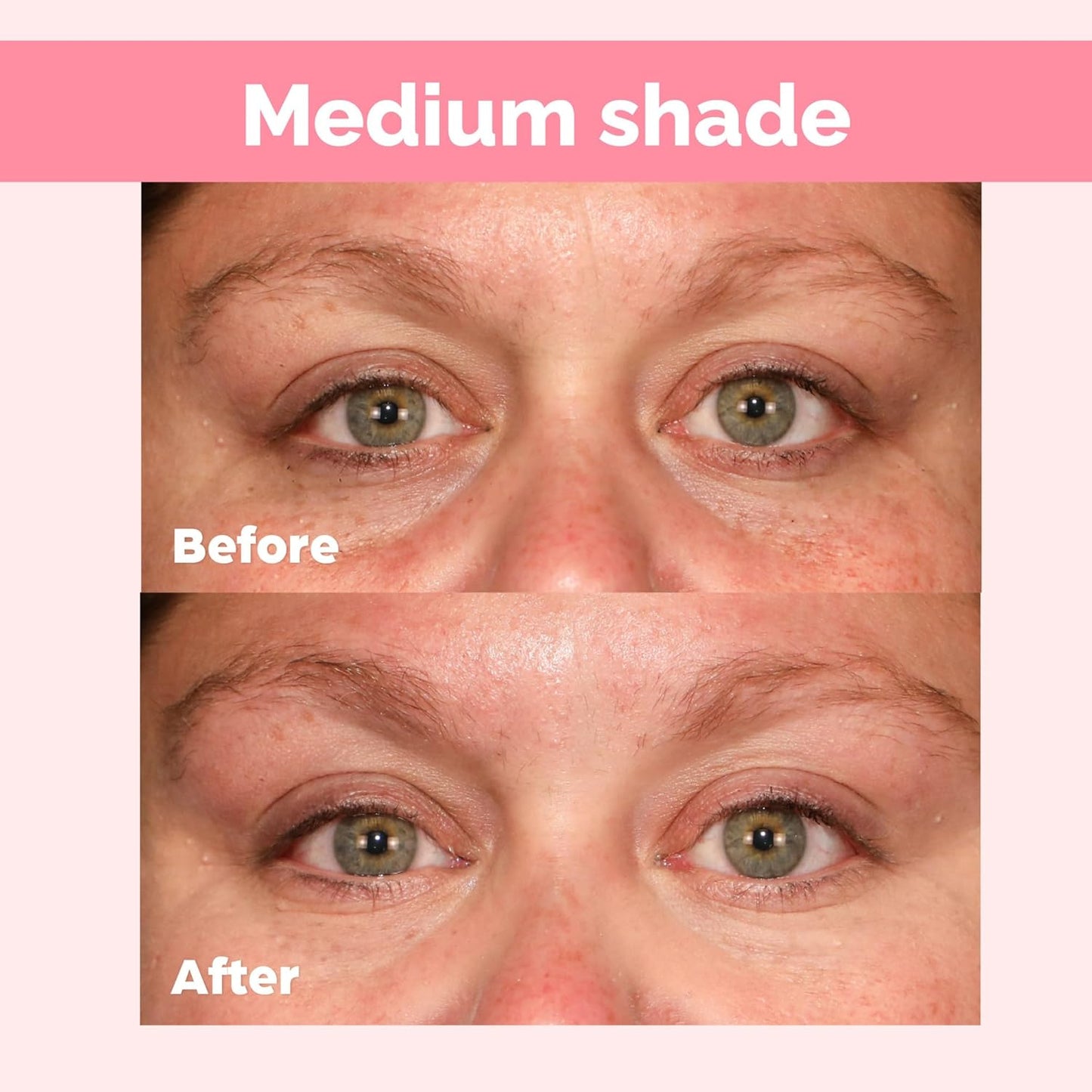 Elizabeth Mott Thank Me Later Under Eye Brightener & Primer – Hydrating Color Corrector for Dark Circles – Lightweight Concealer Base for Mature Skin, Medium Shade 5ml