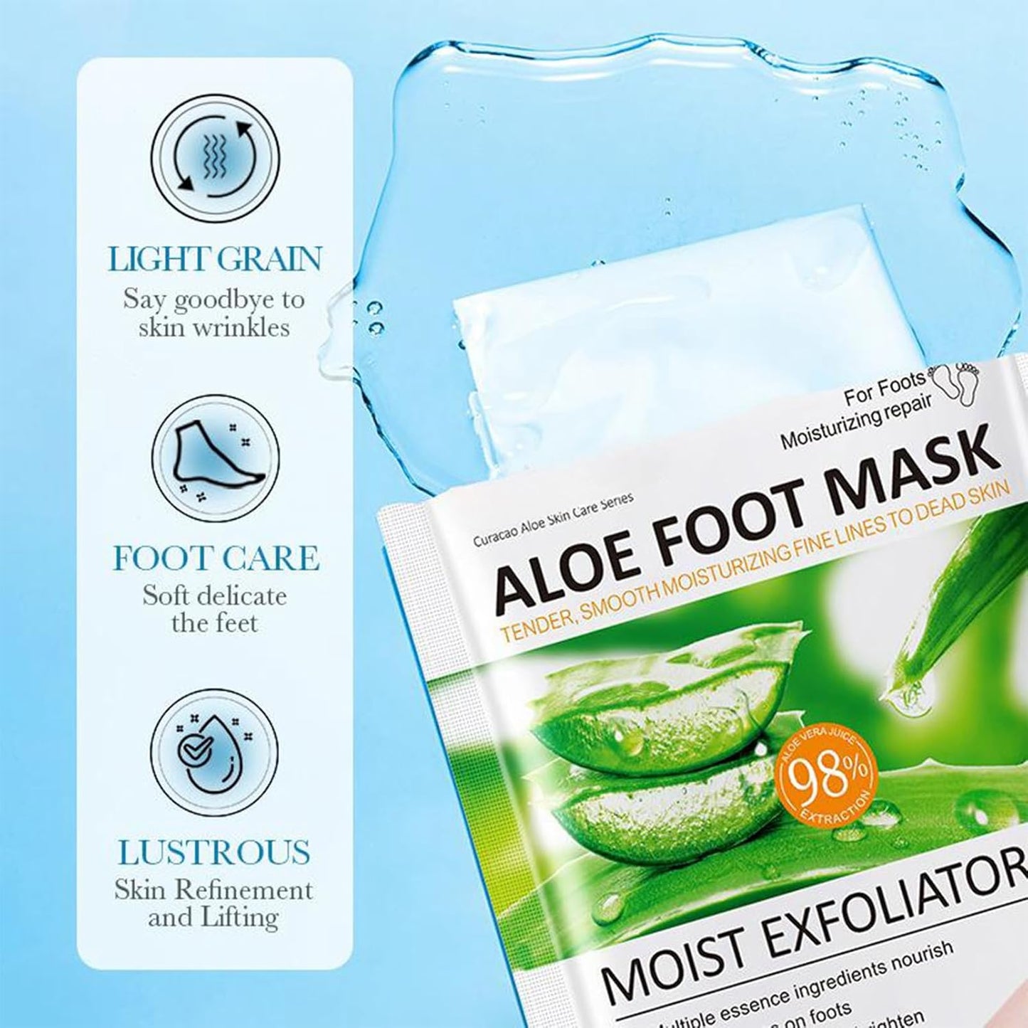 10Pcs Skin Care Products Set, Aloe Vera Skin Care Sets, Skin Care Gift Set for Women Girls, Skincare Routine Set, Face Care Kit for Dry Skin, Hydrating Whole Body Skin Care