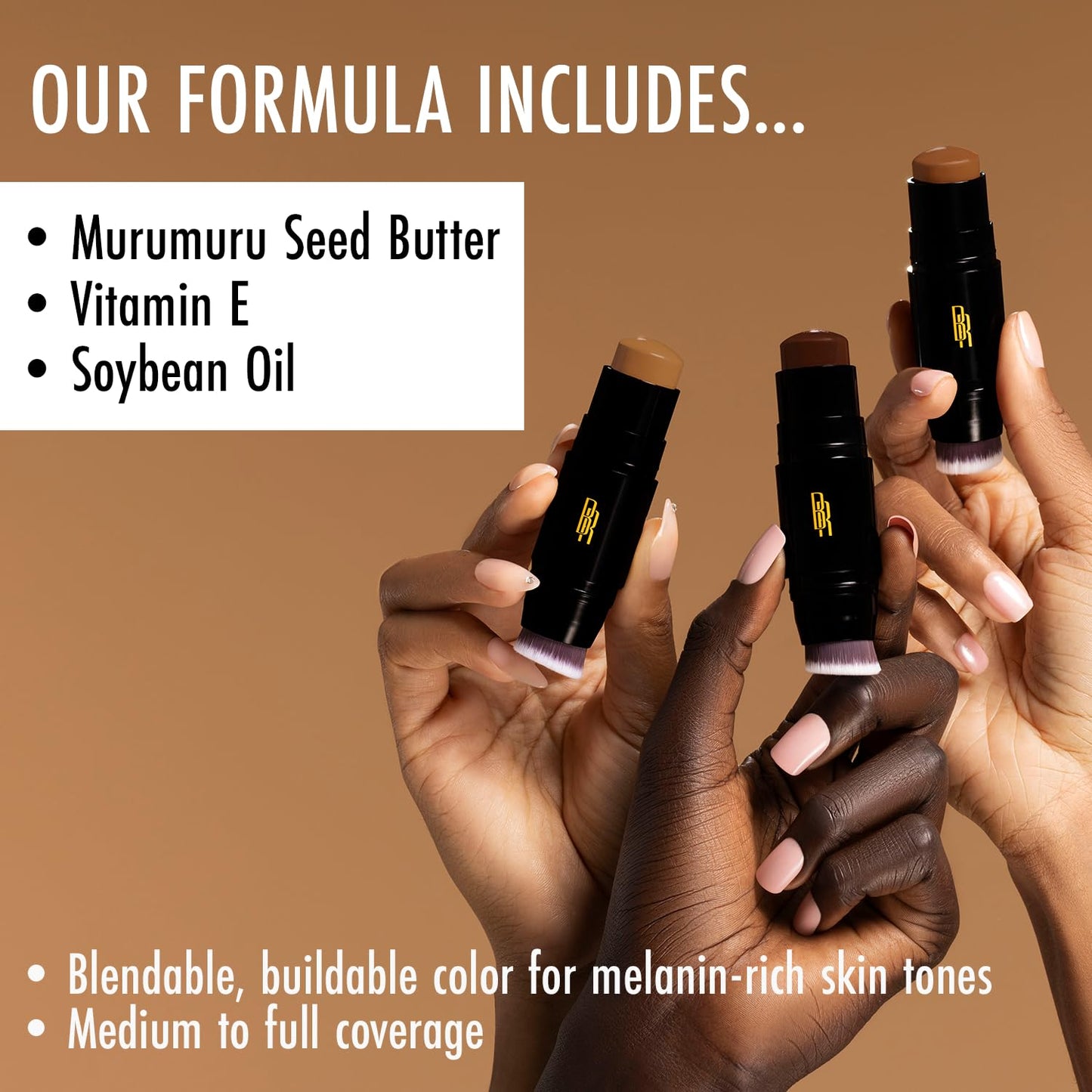 Black Radiance Color Perfect Foundation Stick Espresso