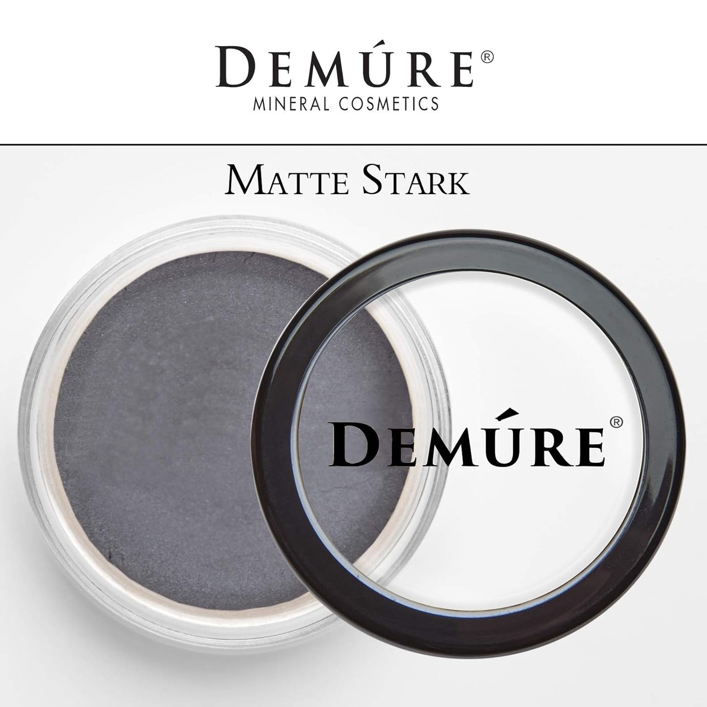 Demure Mineral Make Up (Stark) Eye Shadow, Matte Eyeshadow, Loose Powder, Eye Makeup, Professional Makeup