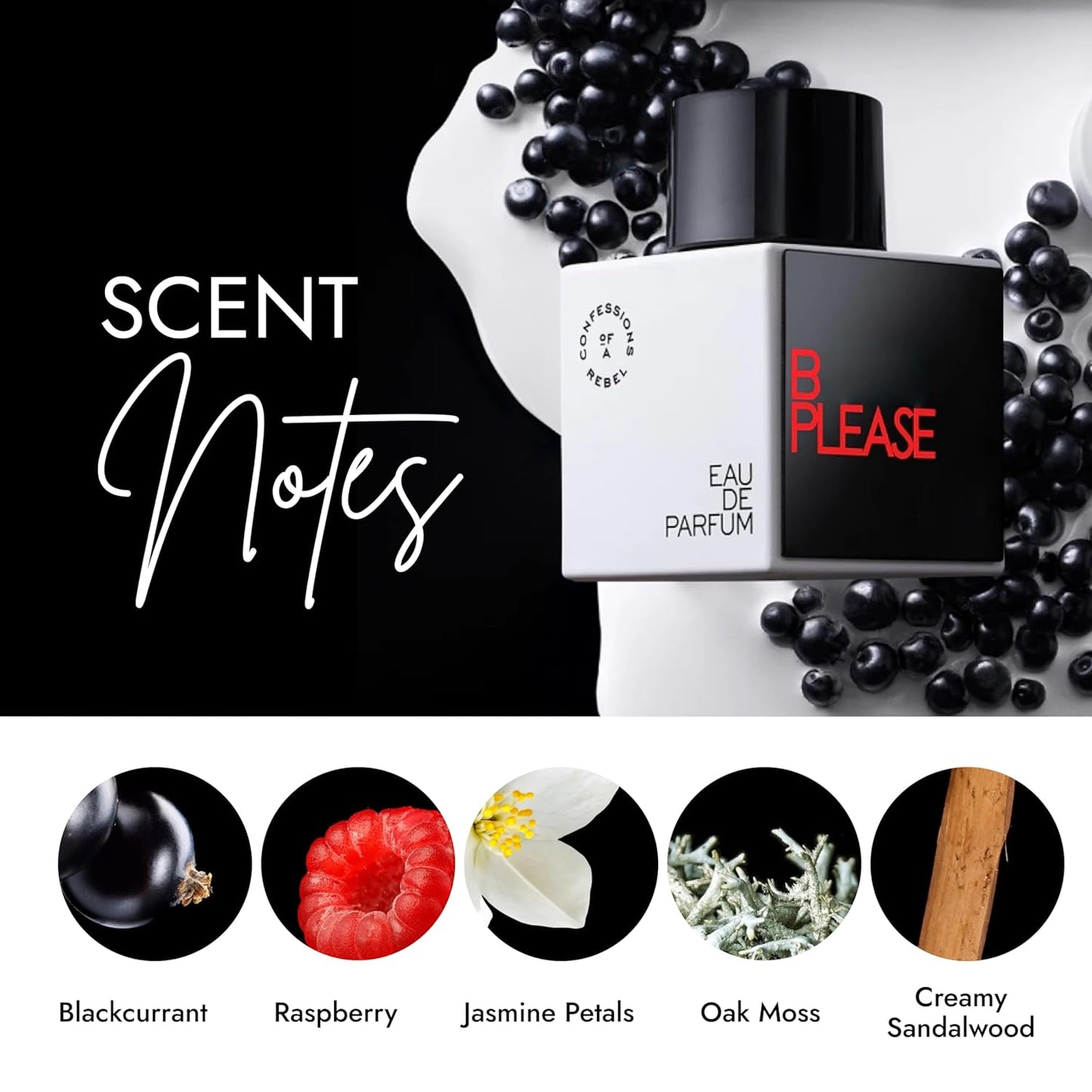 B Please 3.4 oz - Rebel Hair Mist Perfume for Women - Hair Fragrance Spray - Feminine Scent