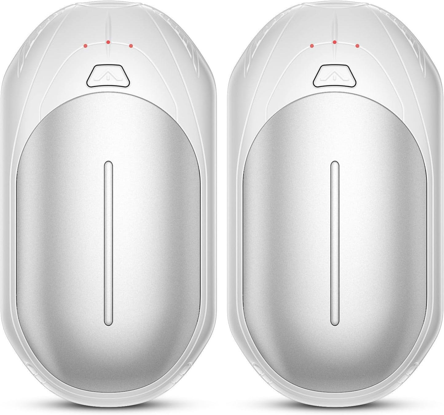 AI Hand Warmers Rechargeable 2 Pack, AI Smart Chips Electric Hand Warmers, 20Hrs Long Safe Heat, Portable Pocket Heater, Gifts for Christmas, Outdoor, Hunting, Golf, Camping Accessories