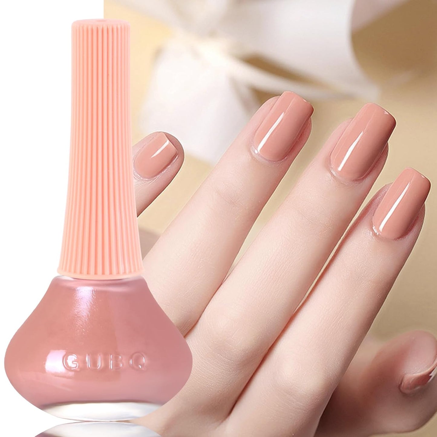 Major Dijit Peach Pink Quick Dry Regular Nail Polish - Nail Art Lacquer, 0.41 Fl Oz