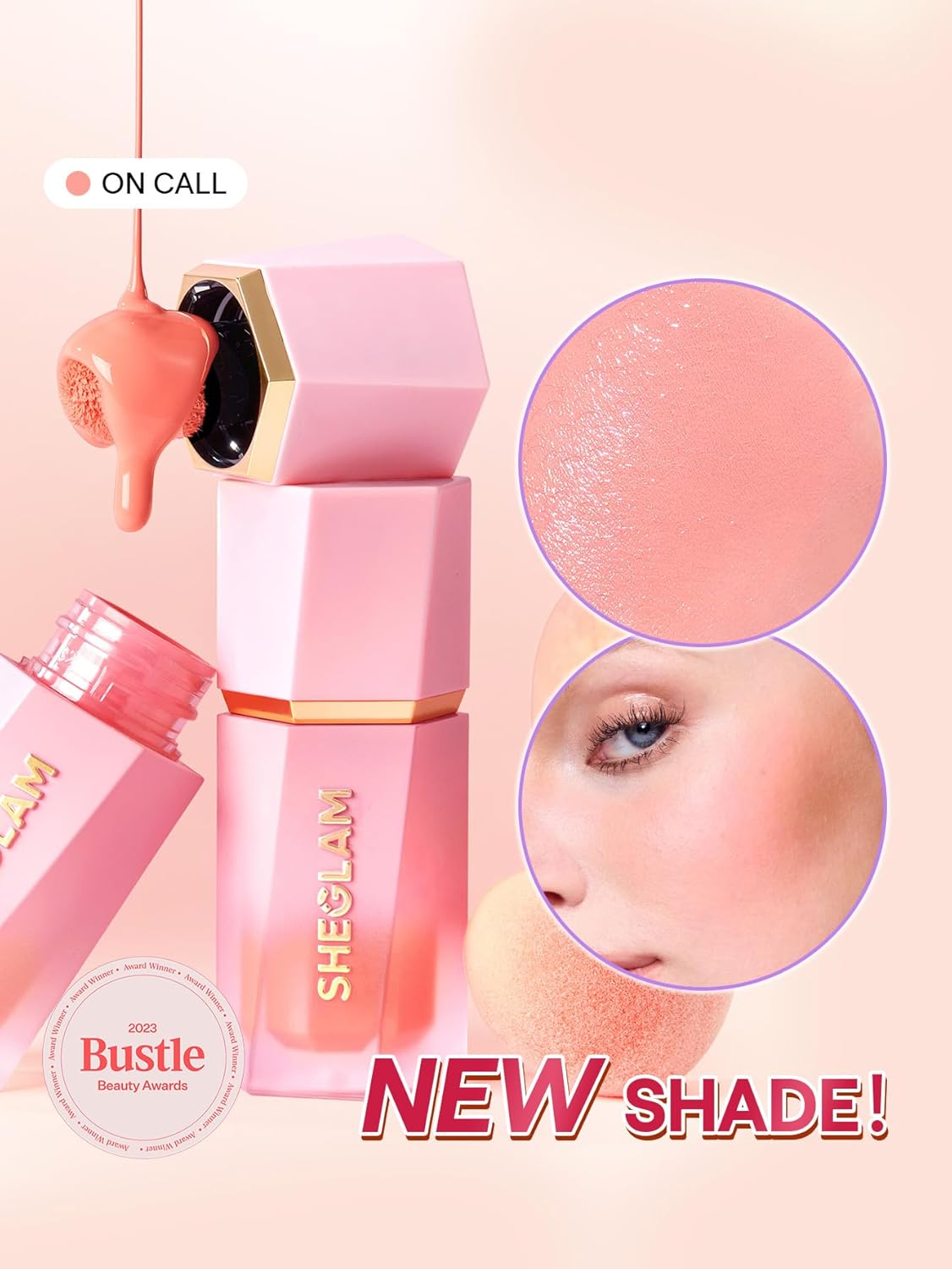 SHEGLAM Color Bloom Liquid Blush-On Call