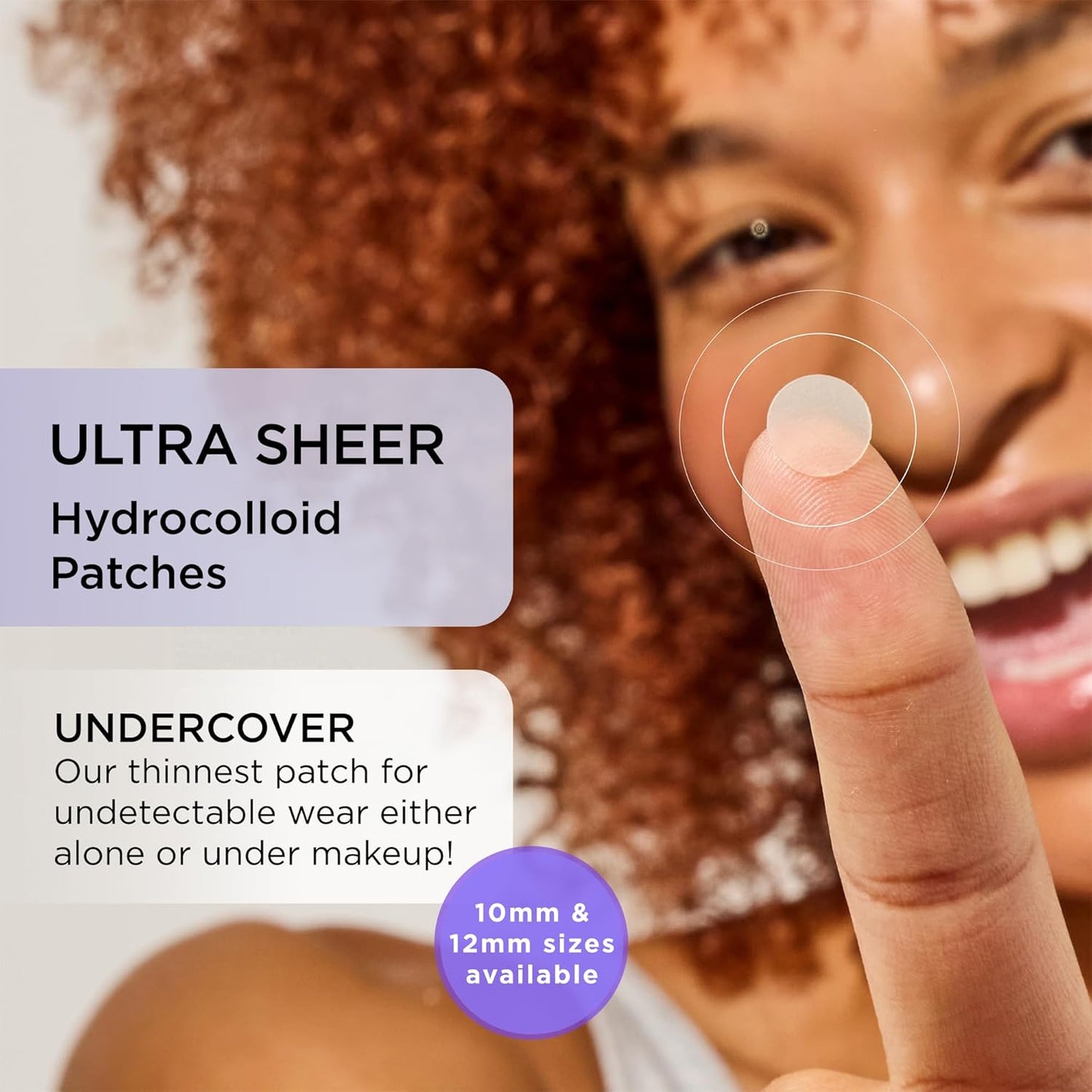 ZitSticka Invisible Pimple Patches for Face, Hydrocolloid Patches, Ultra-Thin Clear Azelaic Acid & CICA Blemish Patches, Pimple Stickers (UNDERCOVER 72ct)