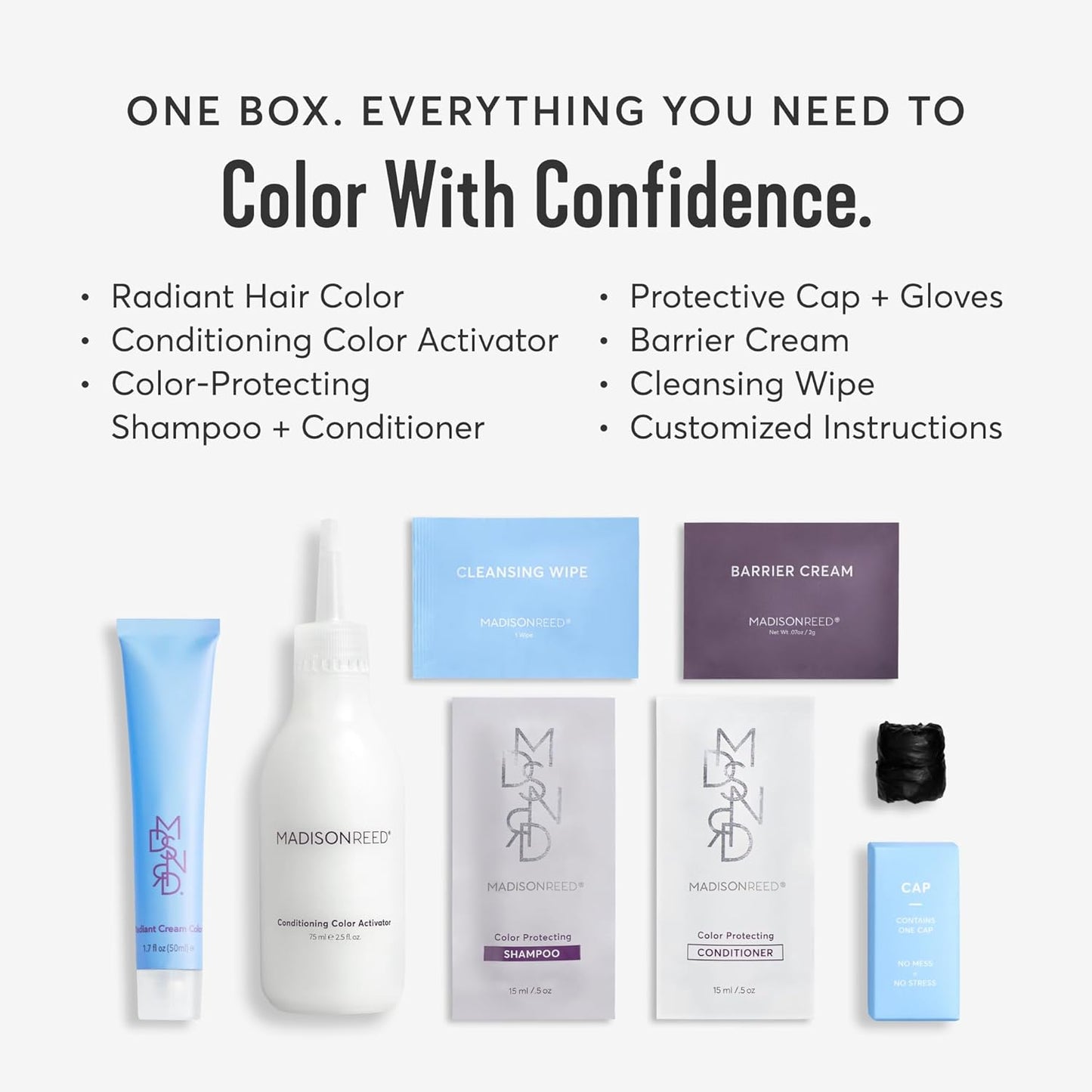 Madison Reed Radiant Hair Color Kit | 7NCG Light Golden Copper (Genova Red) for 100% Gray Hair Coverage | Dimensional Salon-Quality Permanent Hair Dye | PPD-Free & Ammonia-Free | 2 Pack