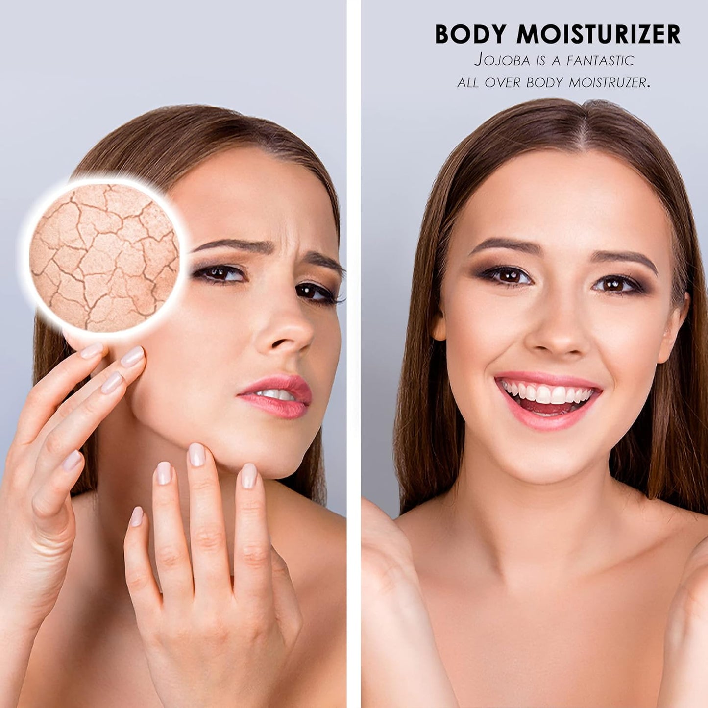 Soapeauty FRACTIONATED COCONUT OIL Cold Pressed Refined | 100% Natural Available in Bulk | Carrier for Essential Oils, Face, Skin, Hair Moisturizer, Soap Making | 7 Lb