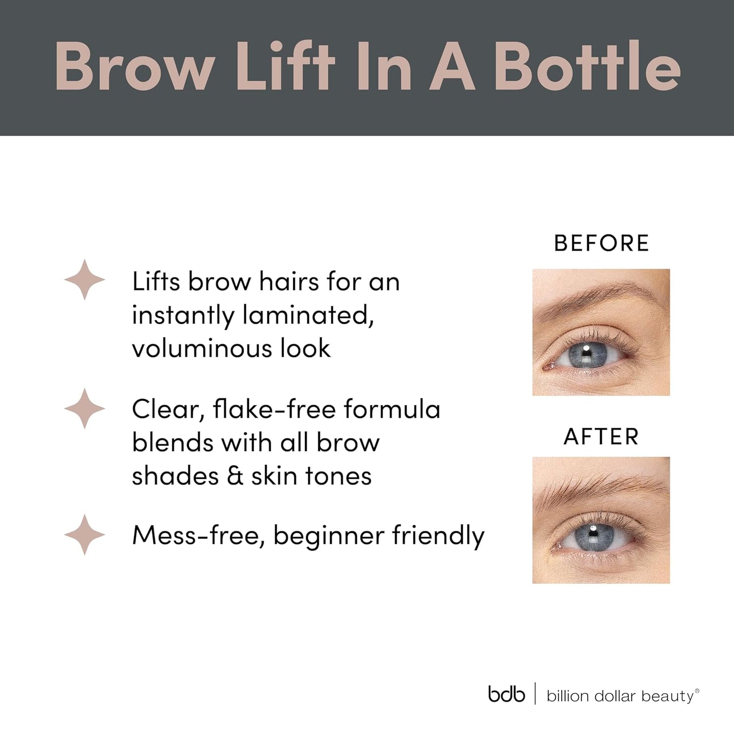bdb Brow Lift - Instantly Laminated, Volumizing, and All-Day Hold