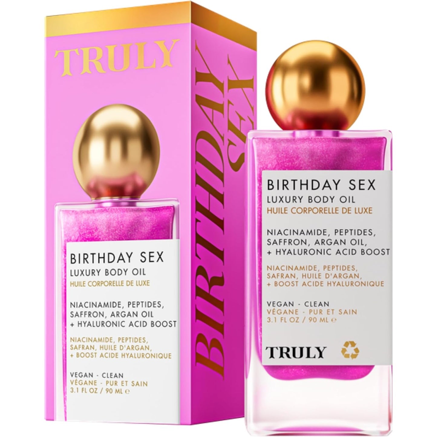 Truly Beauty Birthday Sex Luxury Body Oil