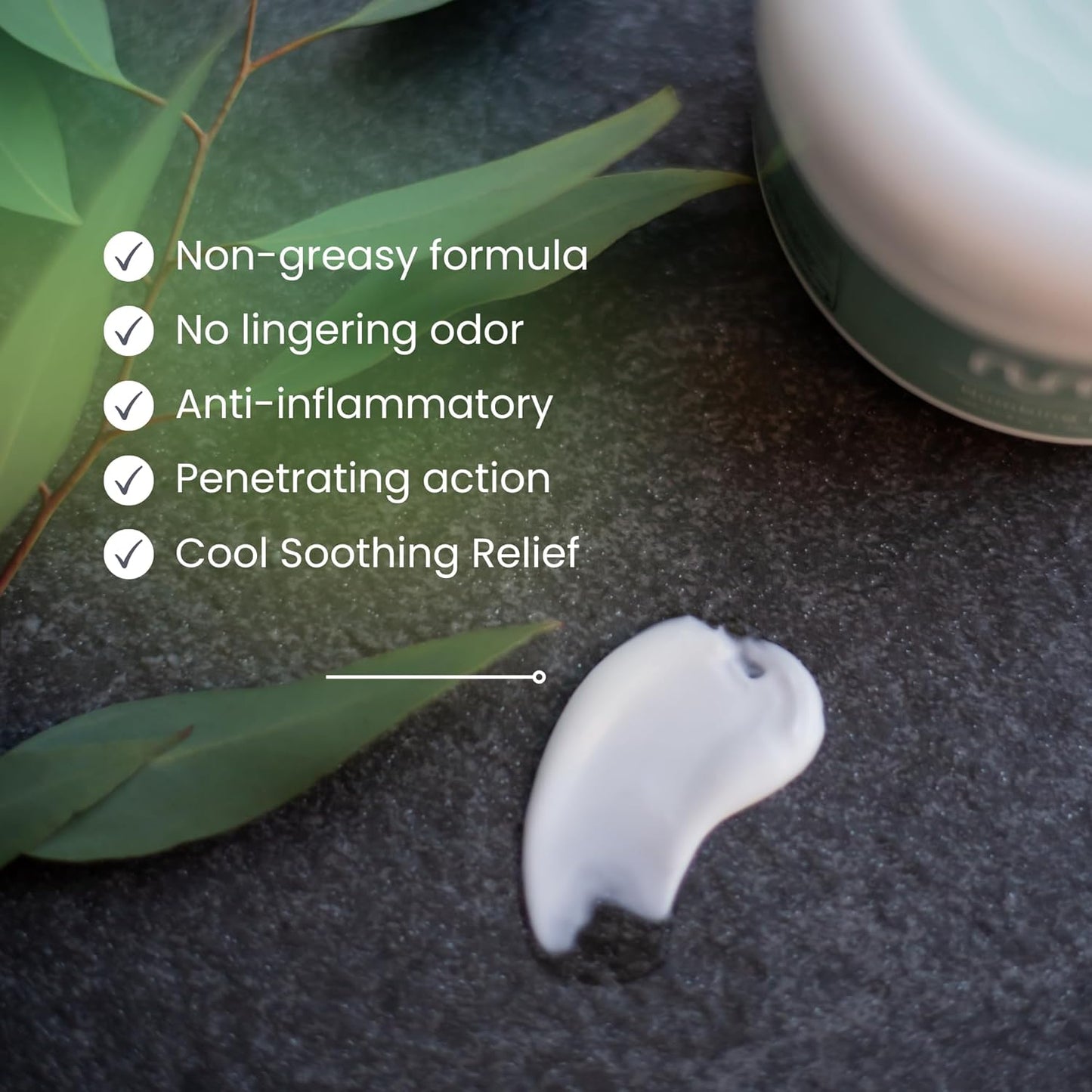 numm. Instant Pain Relief Gel, Cool Freeze, 6% Menthol, Citrus Mint Scent (2 Ounce (Pack of 1))