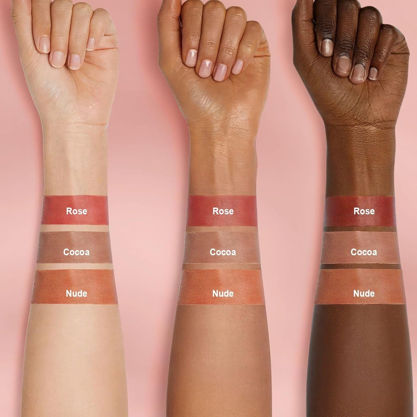 OETUIOW Lip Stain - All Day Lip Stain Peel Off, Naturally Moisturizing Lightweight Glow-Boosting Non-Sticky, Vegan Lip Makeup Gift for Her (Cocoa)