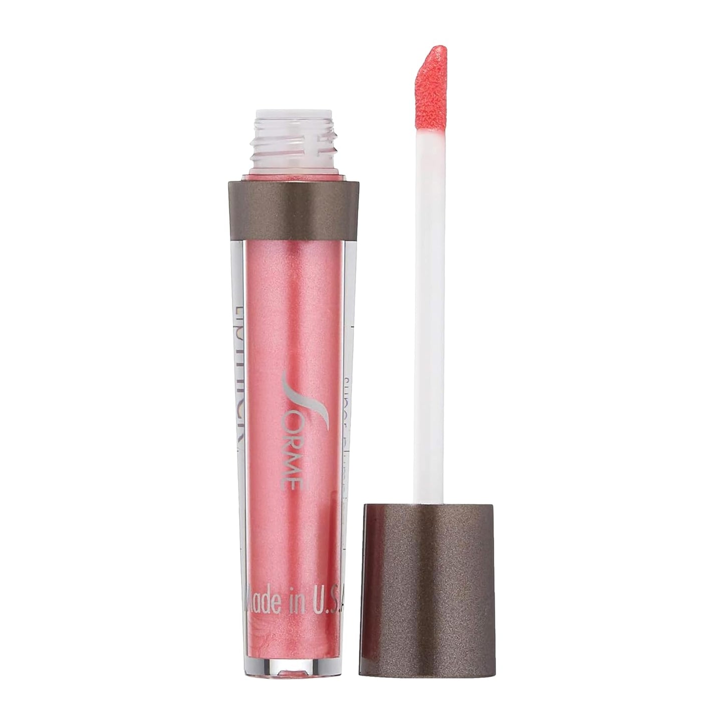 Sorme Lip Thick Plumping Gloss - Hydrating Lip Plumper with Peptides, Aloe & Vitamins - Non-Sticky, High-Shine Lip Gloss for Fuller-Looking Lips - Paraben-Free, Cruelty-Free - 3.1 ml