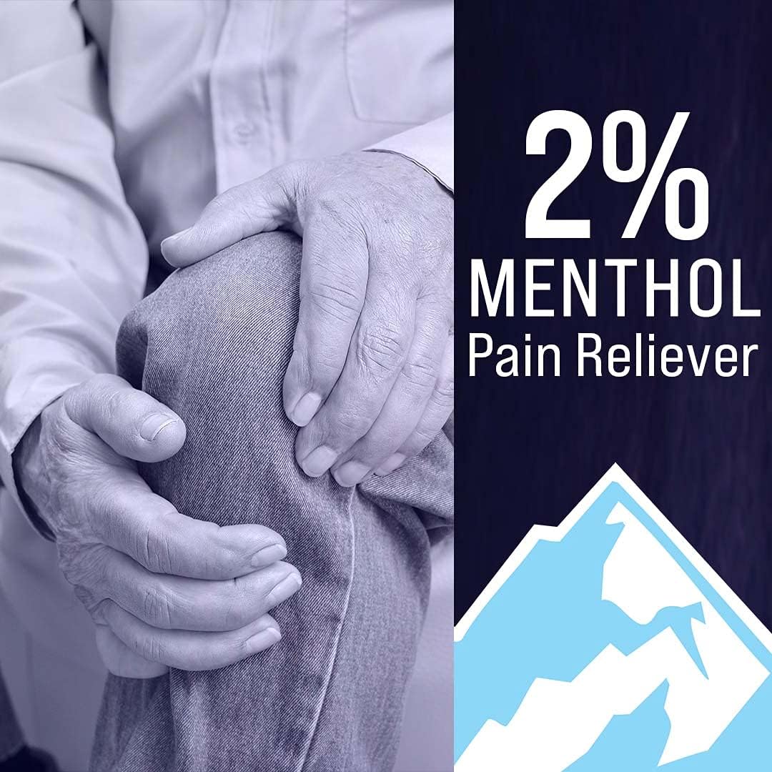 Mineral Ice Therapeutic Pain Relieving Gel, 8 Ounce