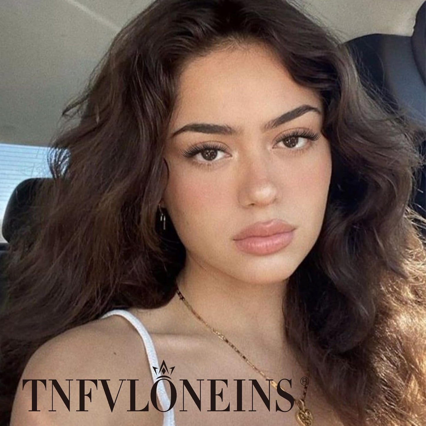 TNFVLONEINS Lash Clusters Kit Natural Eyelash Extension Kit Wispy Lash Extension Kit Soft Cluster Eyelash Extensions Individual Lashes Kit DIY Eyelash Clusters Kit with Bond and Seal and Tweezers