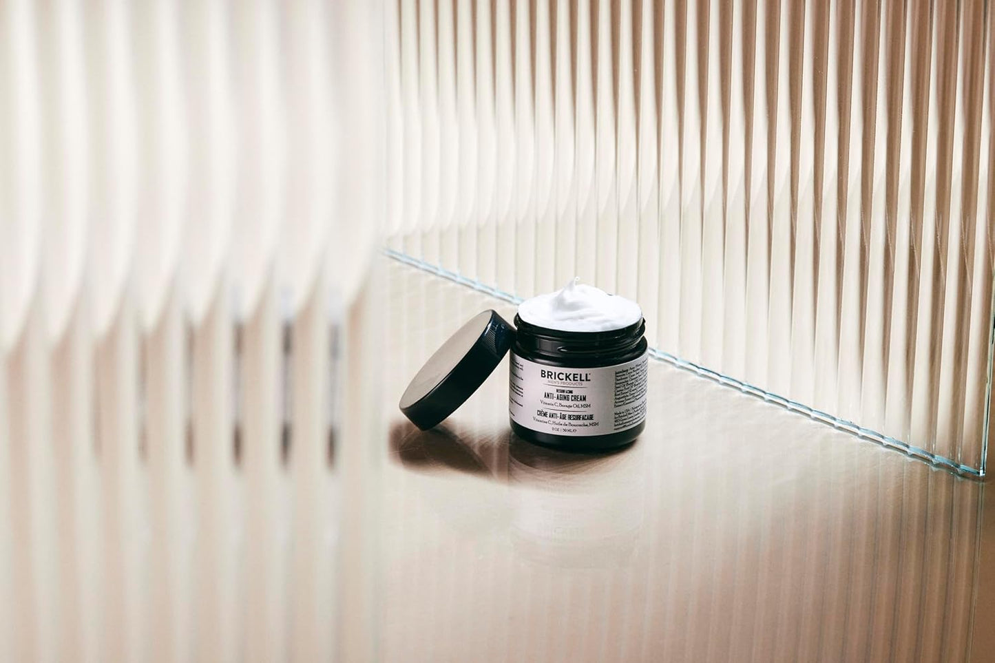 Brickell Men's Products Resurfacing Anti-Aging Face Cream For Men, Natural and Organic Face Moisturizer, Vitamin C Cream For Wrinkles, 2 Ounce, Scented