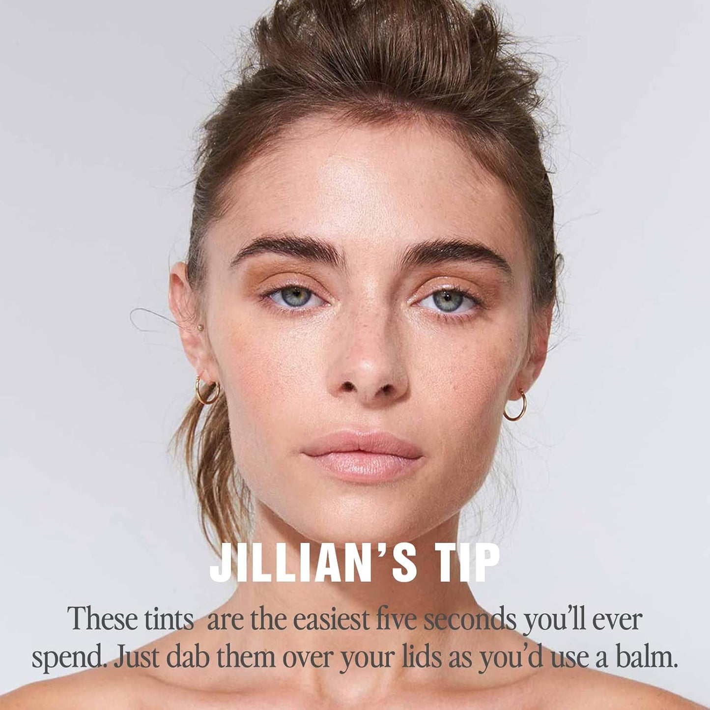 Jillian Dempsey Lid Tint: Satin Cream Eyeshadow I Easy Application for a Natural Shimmer or a Layered Matte Finish I Taupe