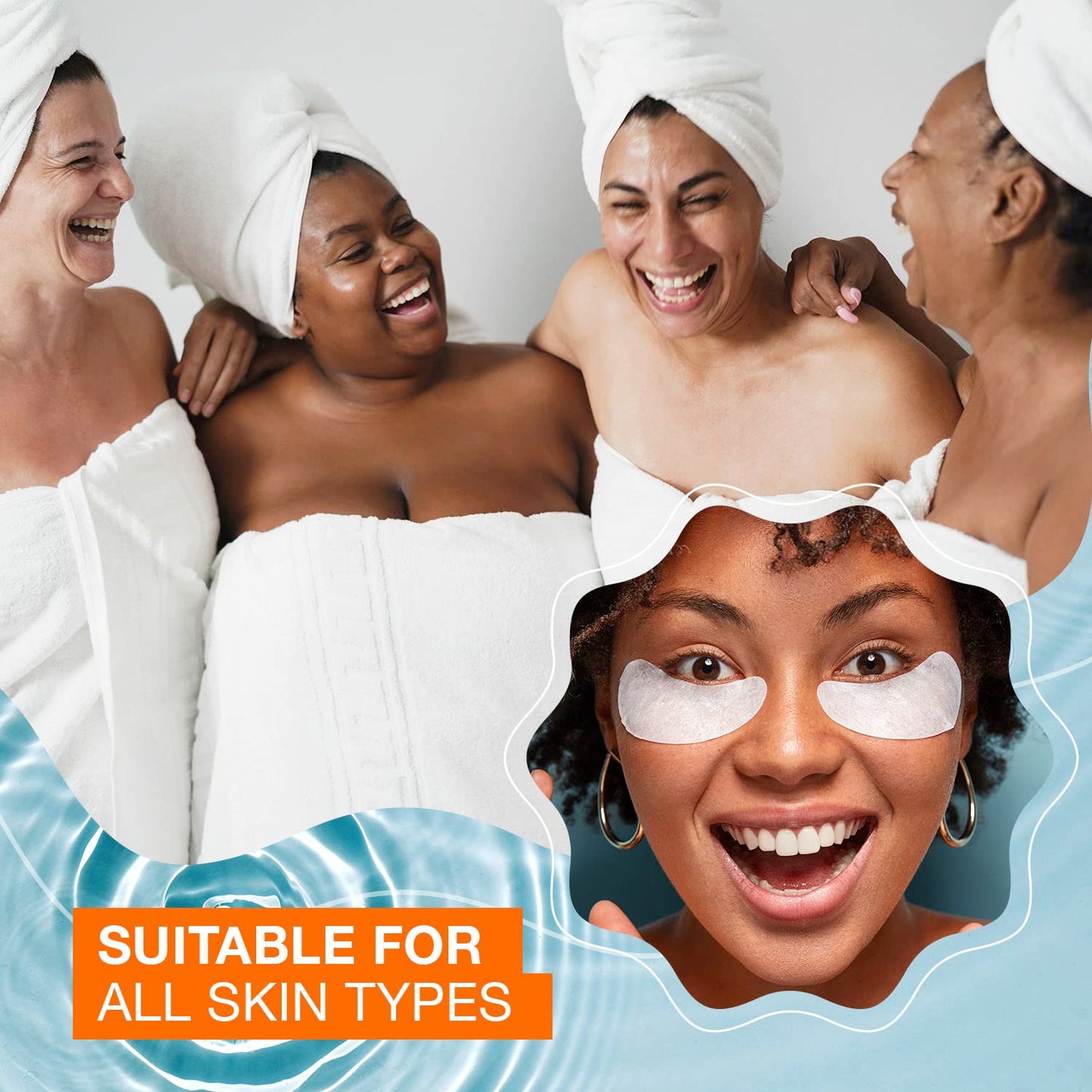 Cucumber & Aloe Under Eye Patches - 25 Pairs (5 Packs) Diminishes Dark Circles & Puffiness, Anti-aging, Cooling & Soothing Under Eye Pads - Korean Skin Care For All Skin Types -