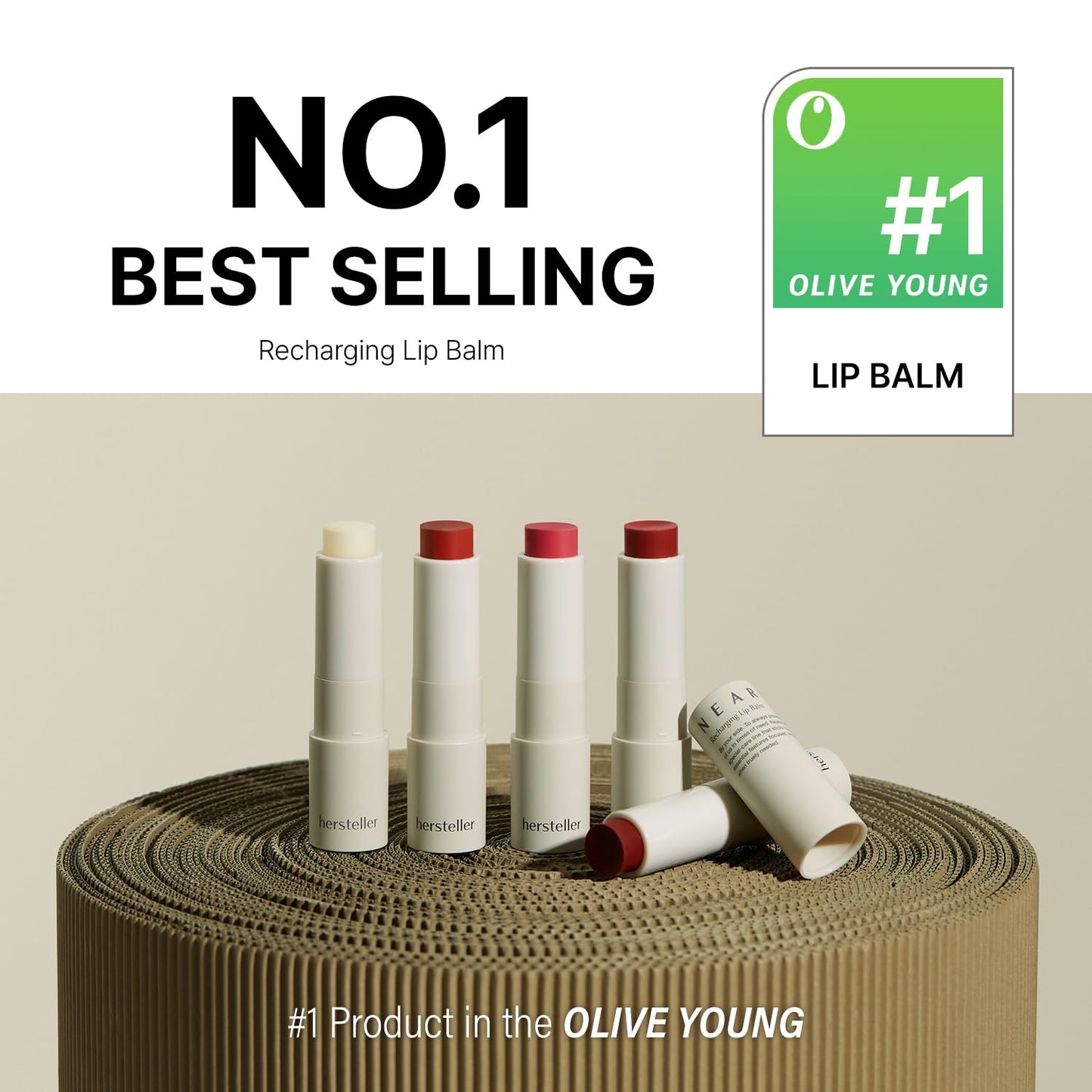 hersteller Nearby Recharging Lip Balm Vegan Butter Complex Intensive Moisturizing Treatment for Dry Lips and Cheek Natural Healthy Colors Nutty