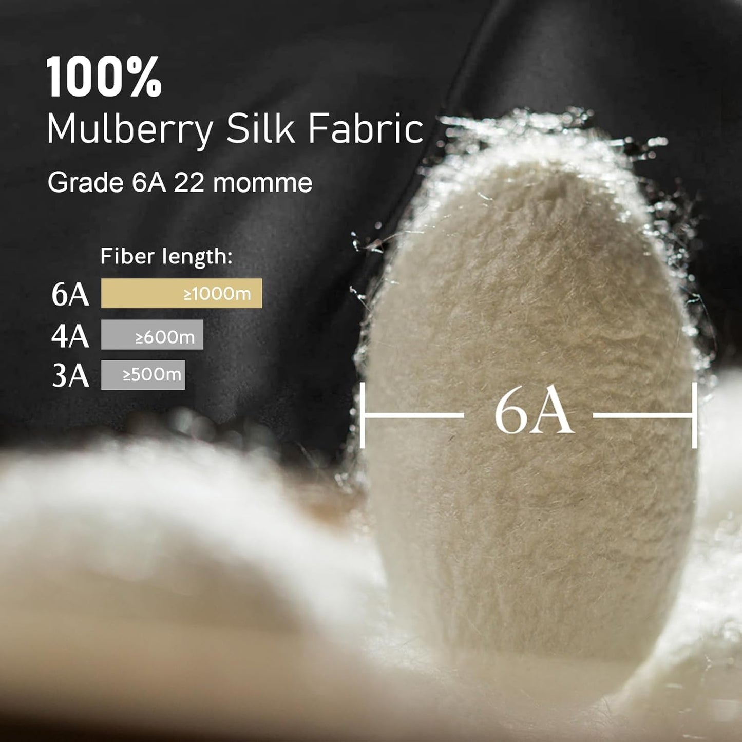 LitBear Silk Sleep Mask for Side Sleeper, Eye Mask Sleeping for Women Men 100% 22 Momme Pure Mulberry Silk, Face-Hugging Padded Eye Cover for Sleeping with Adjustable Band (Black)