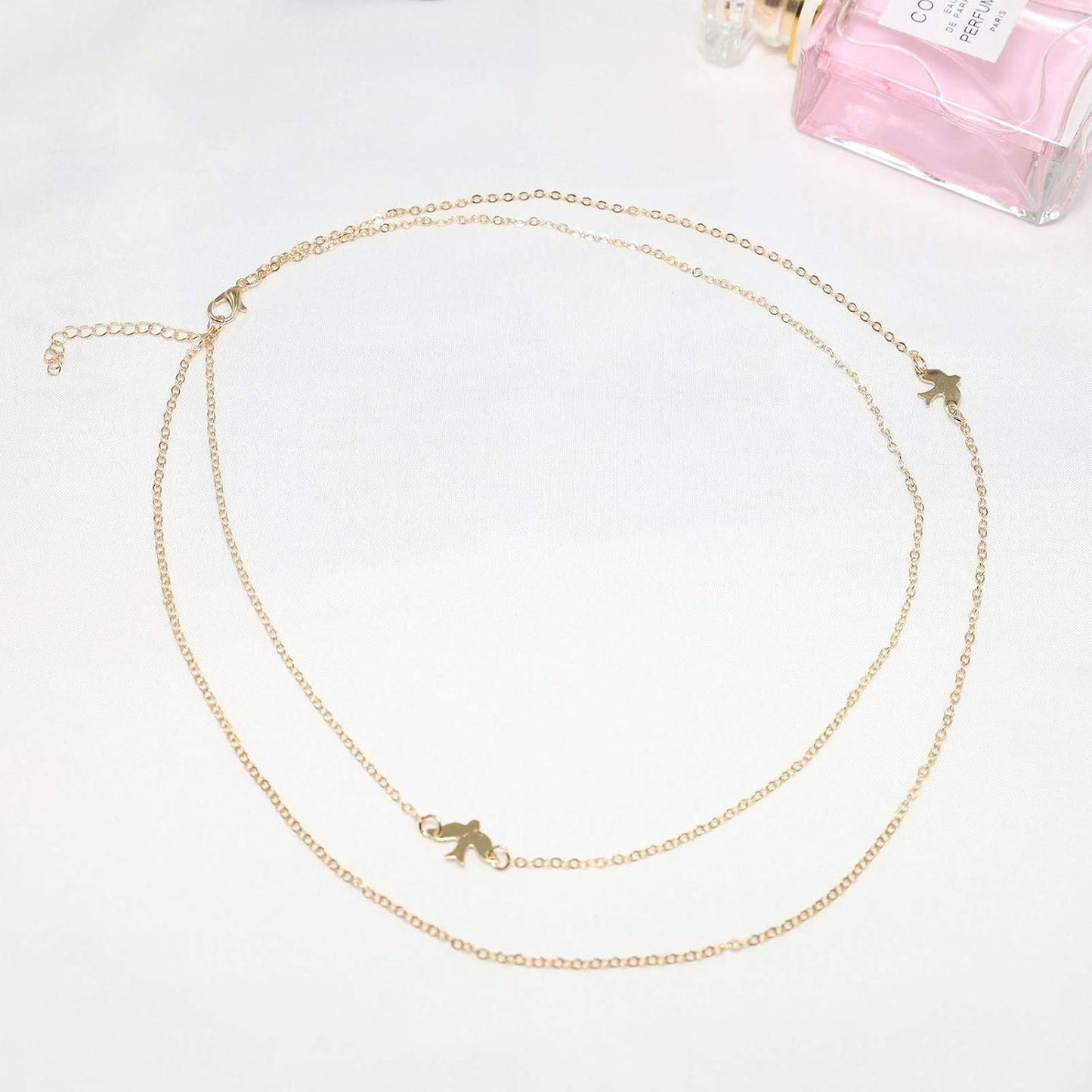 Fashion Layered Necklace Peace Dove Necklace Jewelry for Women and Girls