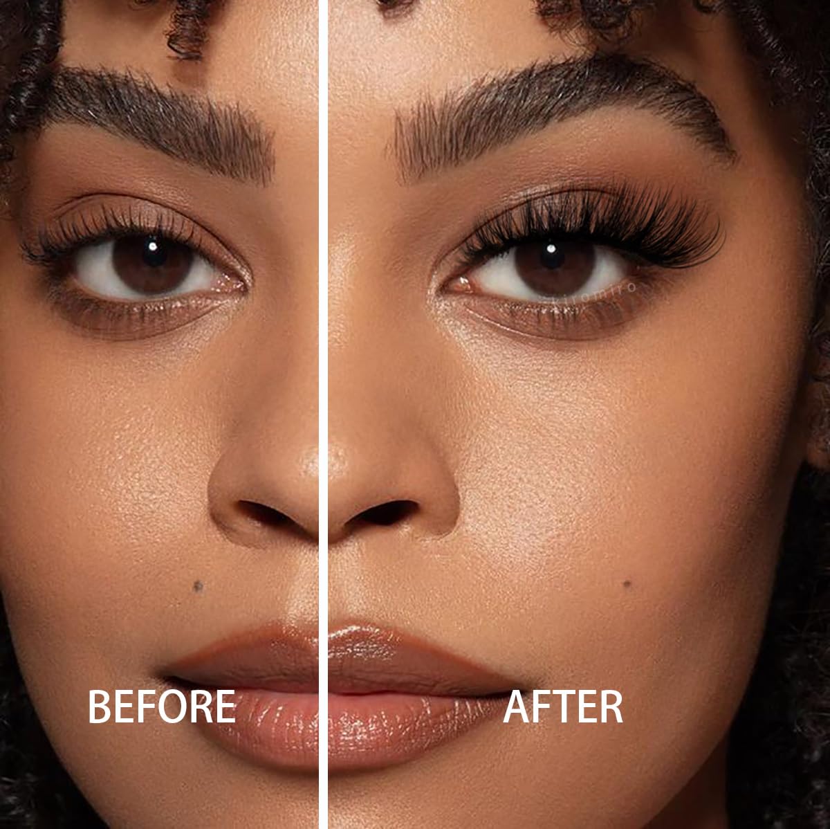 Lashes Clear Band Fox Eye Lashes 3D Volume Faux Mink Eyelashes Wispy False Eyelashes Strips 7 Pairs by Kiromiro