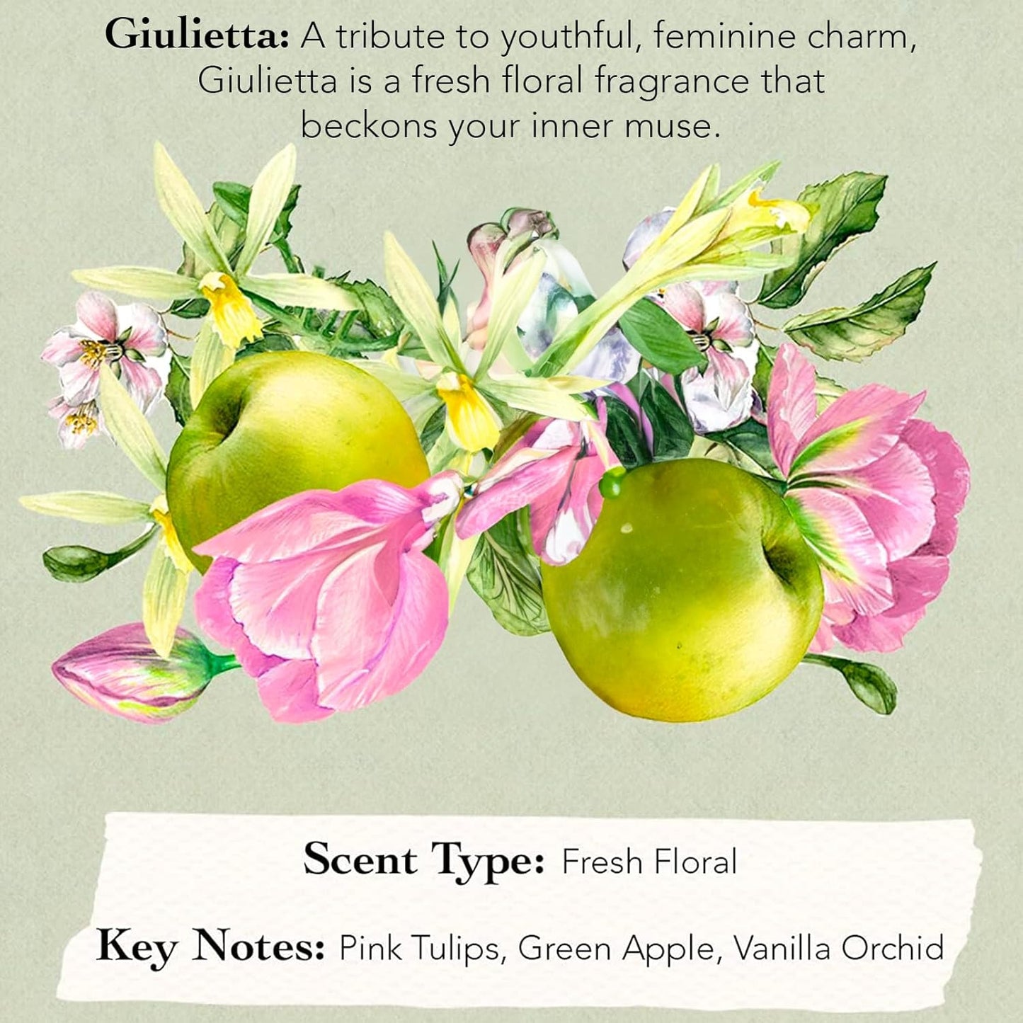 Tocca Mini Perfume Set of 6 ($90 Value) - 5ml (0.16 Fl Oz) Each, Spring Garden Collection - Includes Florence, Stella, Simone, Giulietta, Cleopatra & Lucia, Dabbers Fragrance Gift Set for Women